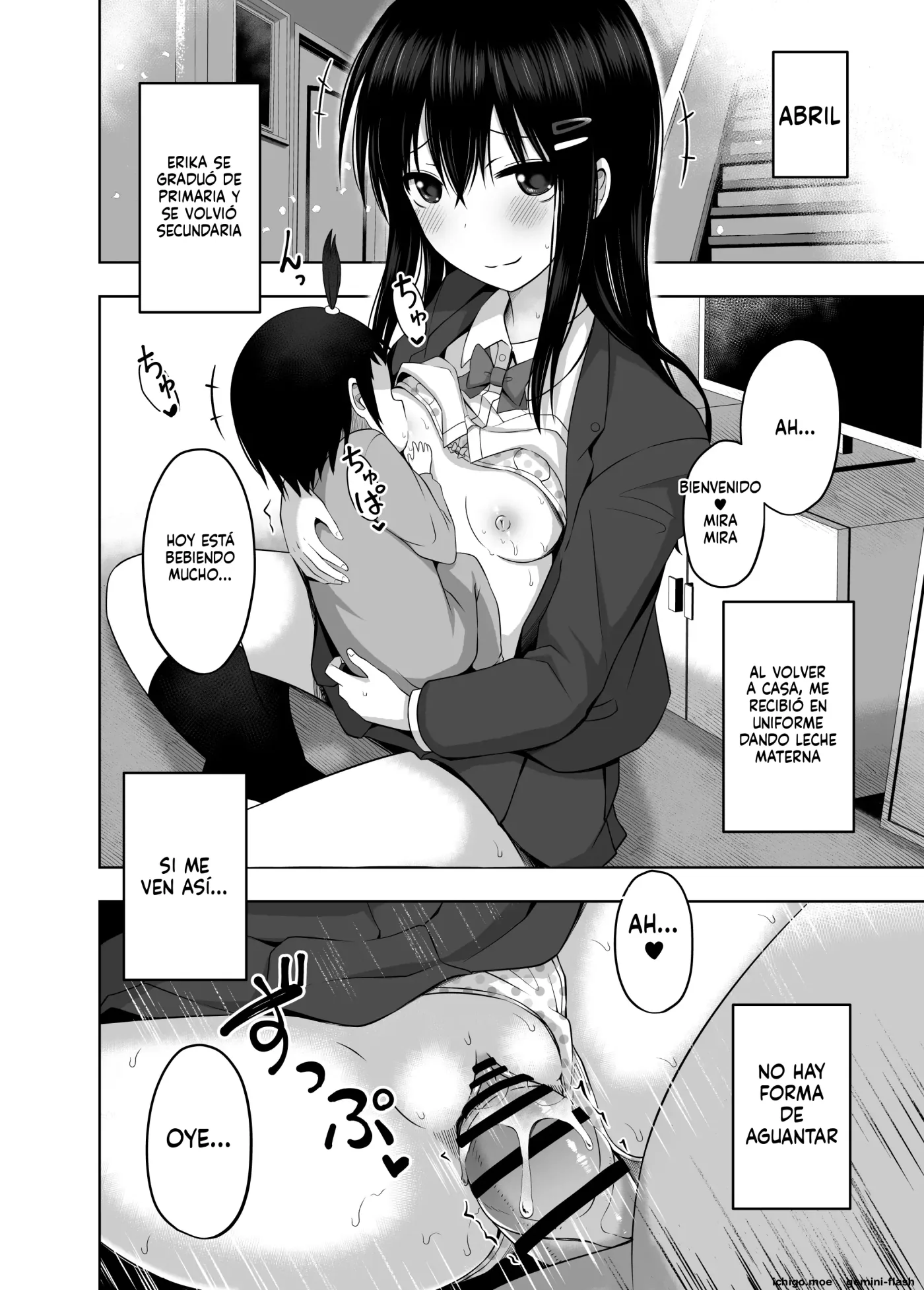 Shougakusei de Ninshin shite Akachan Unjaimashita Soushuuhen (Spanish) MTL capítulo 1 página 30
