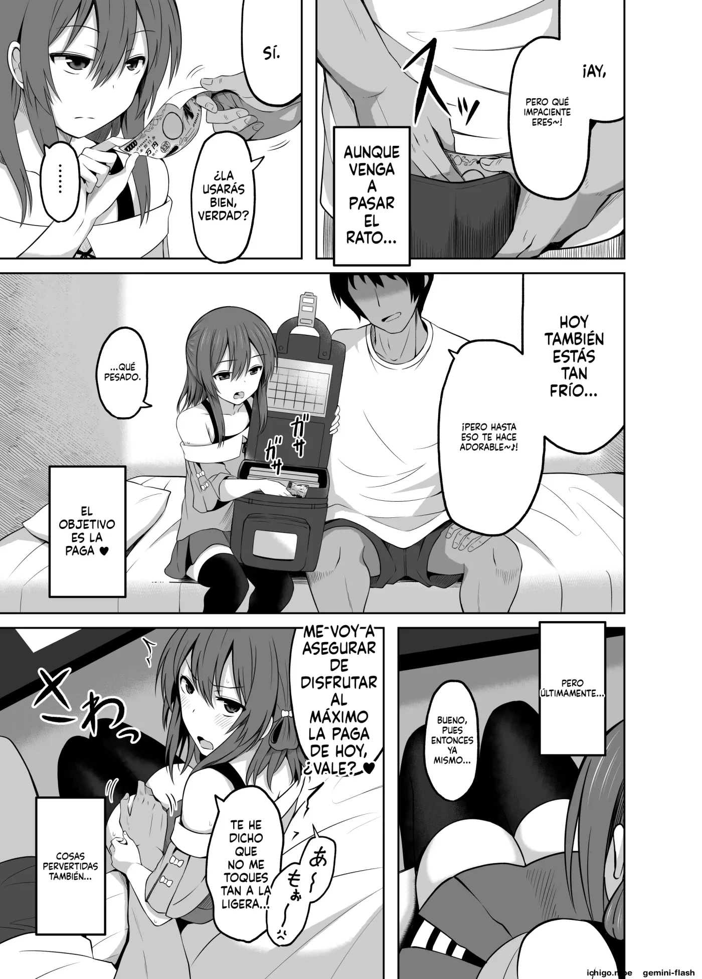 Shougakusei de Ninshin shite Akachan Unjaimashita Soushuuhen (Spanish) MTL capítulo 1 página 39