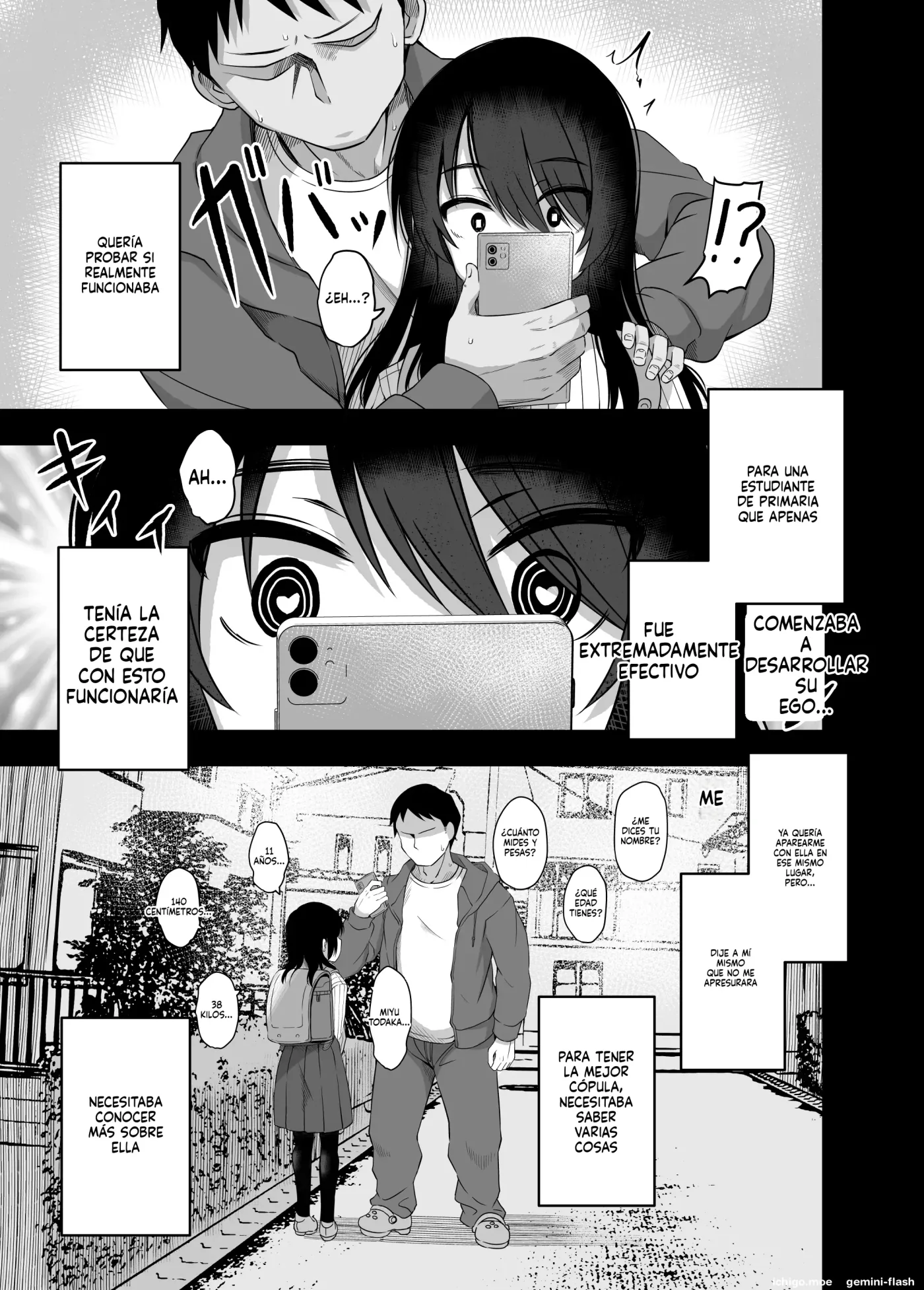 Shougakusei de Ninshin shite Akachan Unjaimashita Soushuuhen (Spanish) MTL capítulo 1 página 79