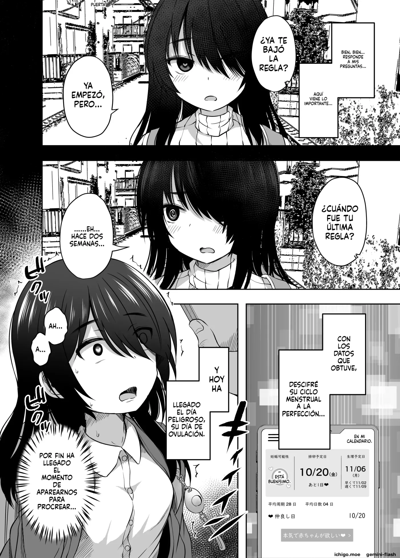 Shougakusei de Ninshin shite Akachan Unjaimashita Soushuuhen (Spanish) MTL capítulo 1 página 80