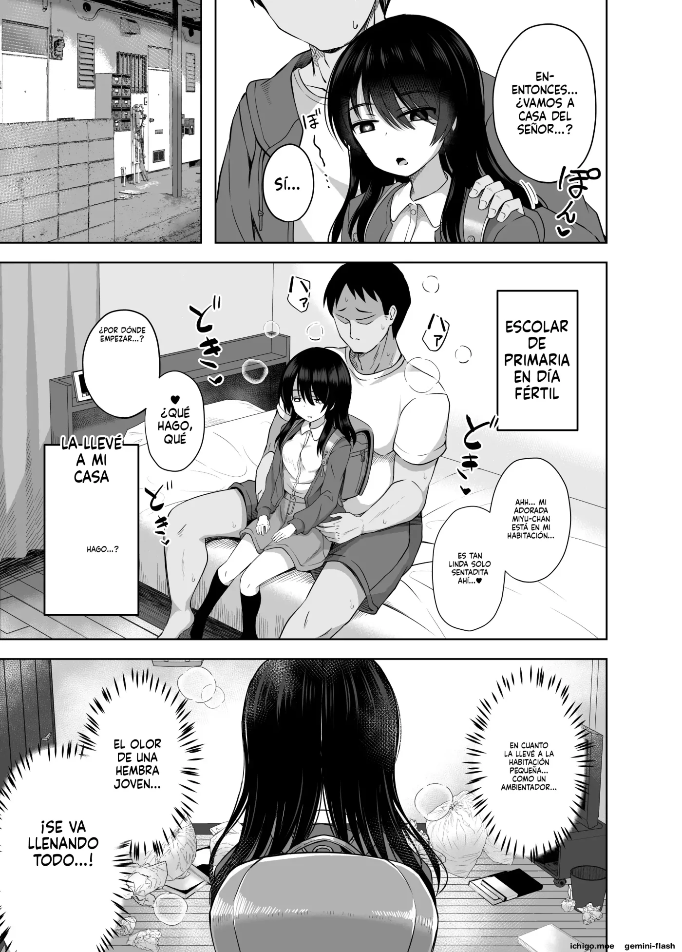 Shougakusei de Ninshin shite Akachan Unjaimashita Soushuuhen (Spanish) MTL capítulo 1 página 81