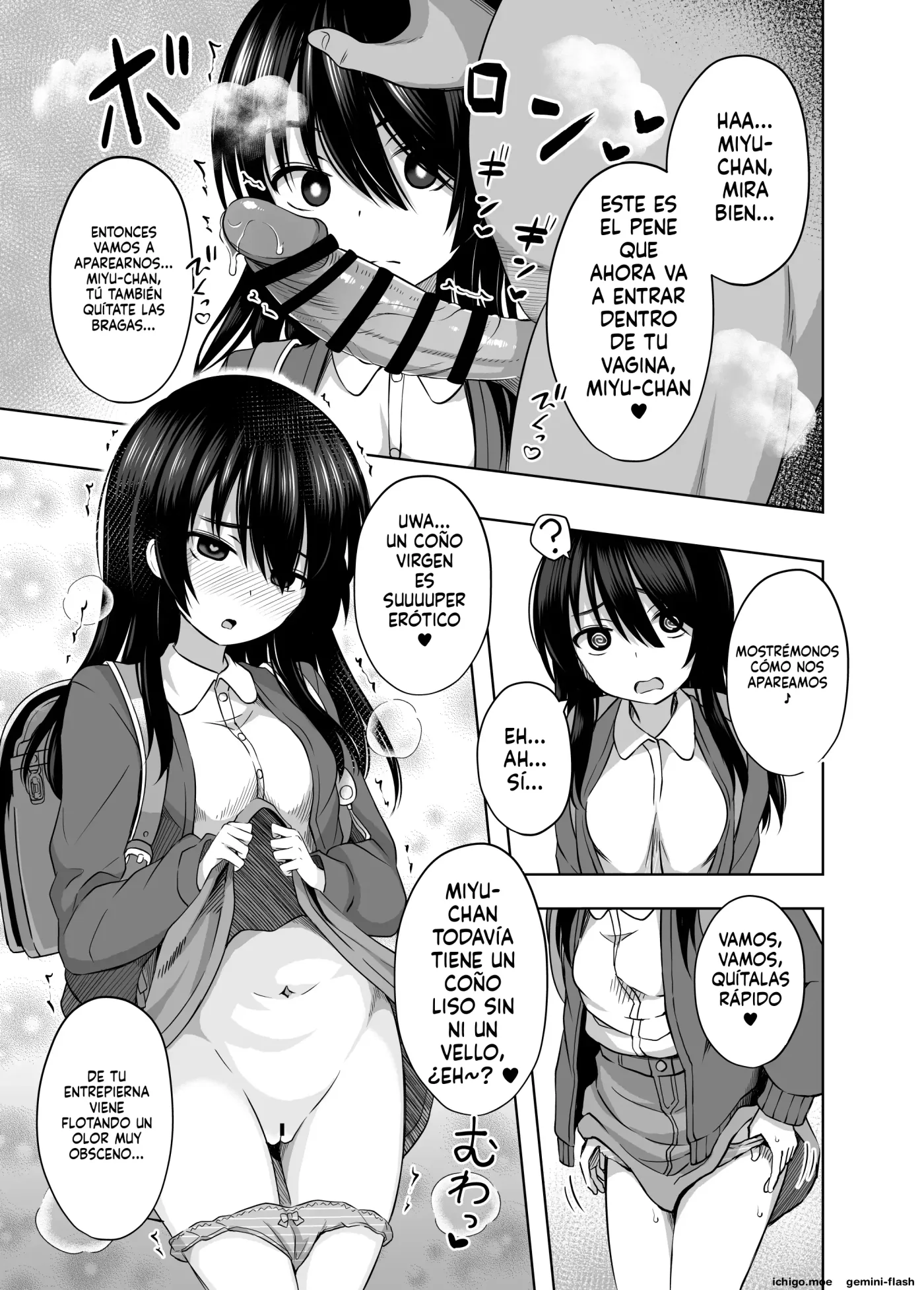 Shougakusei de Ninshin shite Akachan Unjaimashita Soushuuhen (Spanish) MTL capítulo 1 página 83