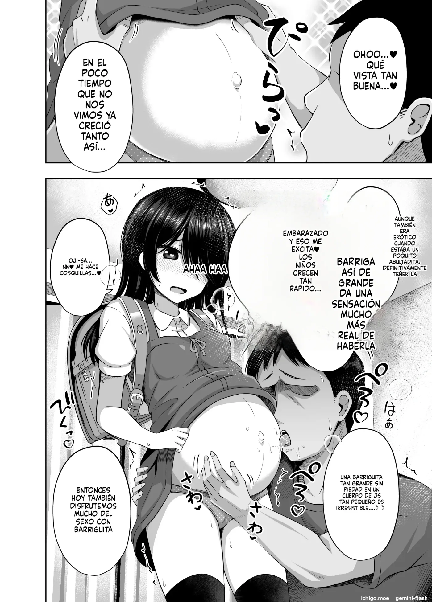Shougakusei de Ninshin shite Akachan Unjaimashita Soushuuhen (Spanish) MTL capítulo 1 página 102