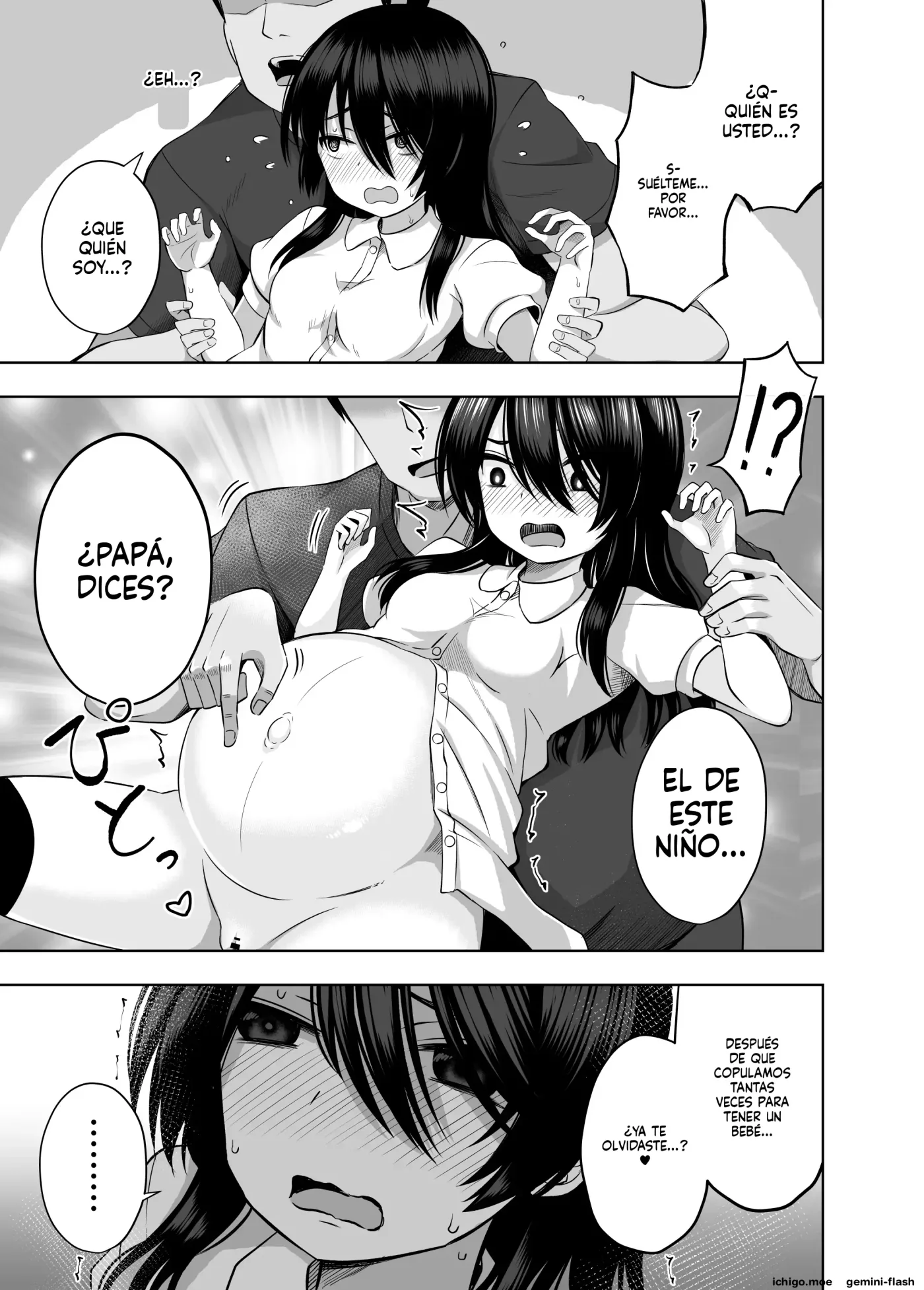 Shougakusei de Ninshin shite Akachan Unjaimashita Soushuuhen (Spanish) MTL capítulo 1 página 109