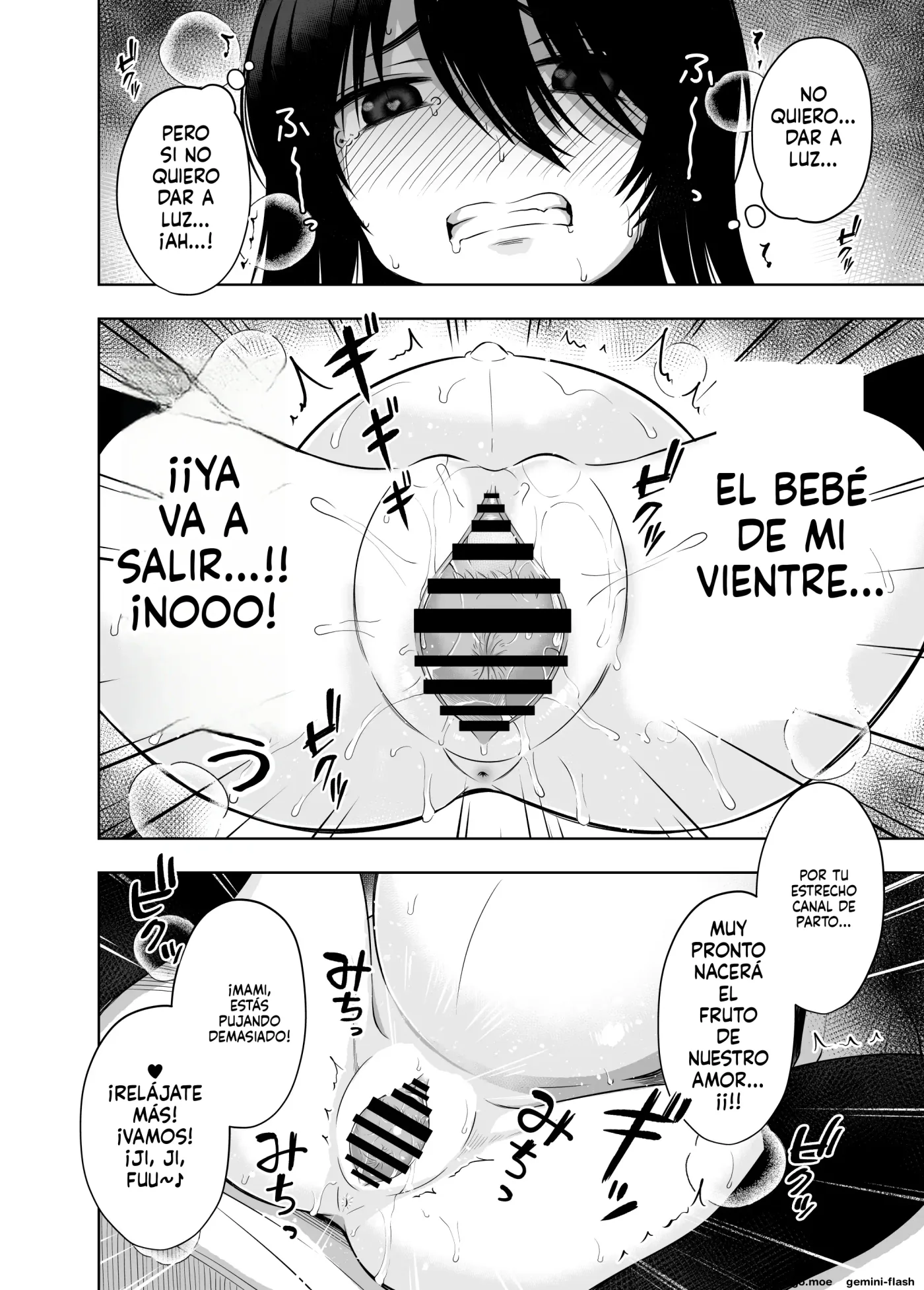 Shougakusei de Ninshin shite Akachan Unjaimashita Soushuuhen (Spanish) MTL capítulo 1 página 112
