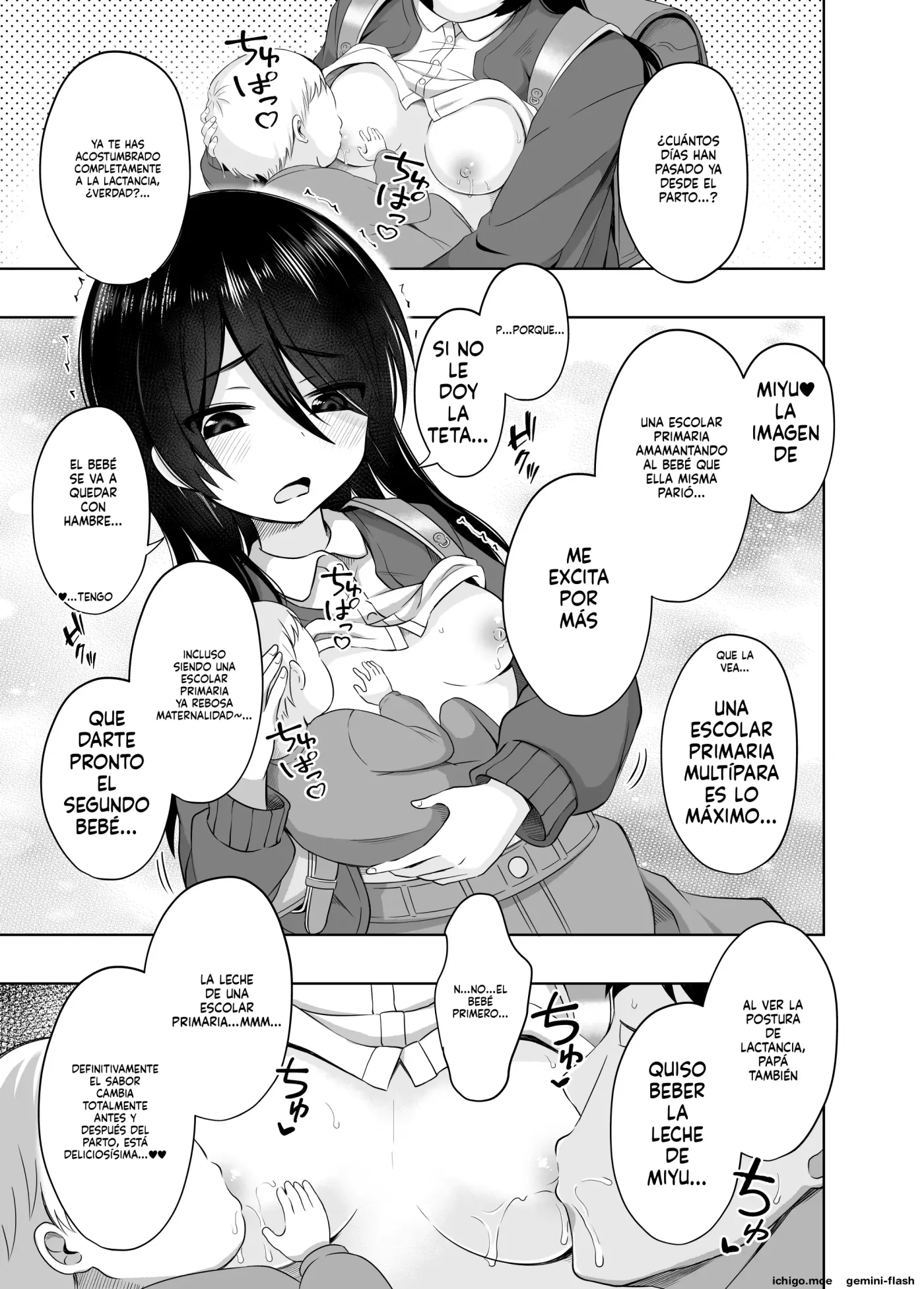 Shougakusei de Ninshin shite Akachan Unjaimashita Soushuuhen (Spanish) MTL capítulo 1 página 115