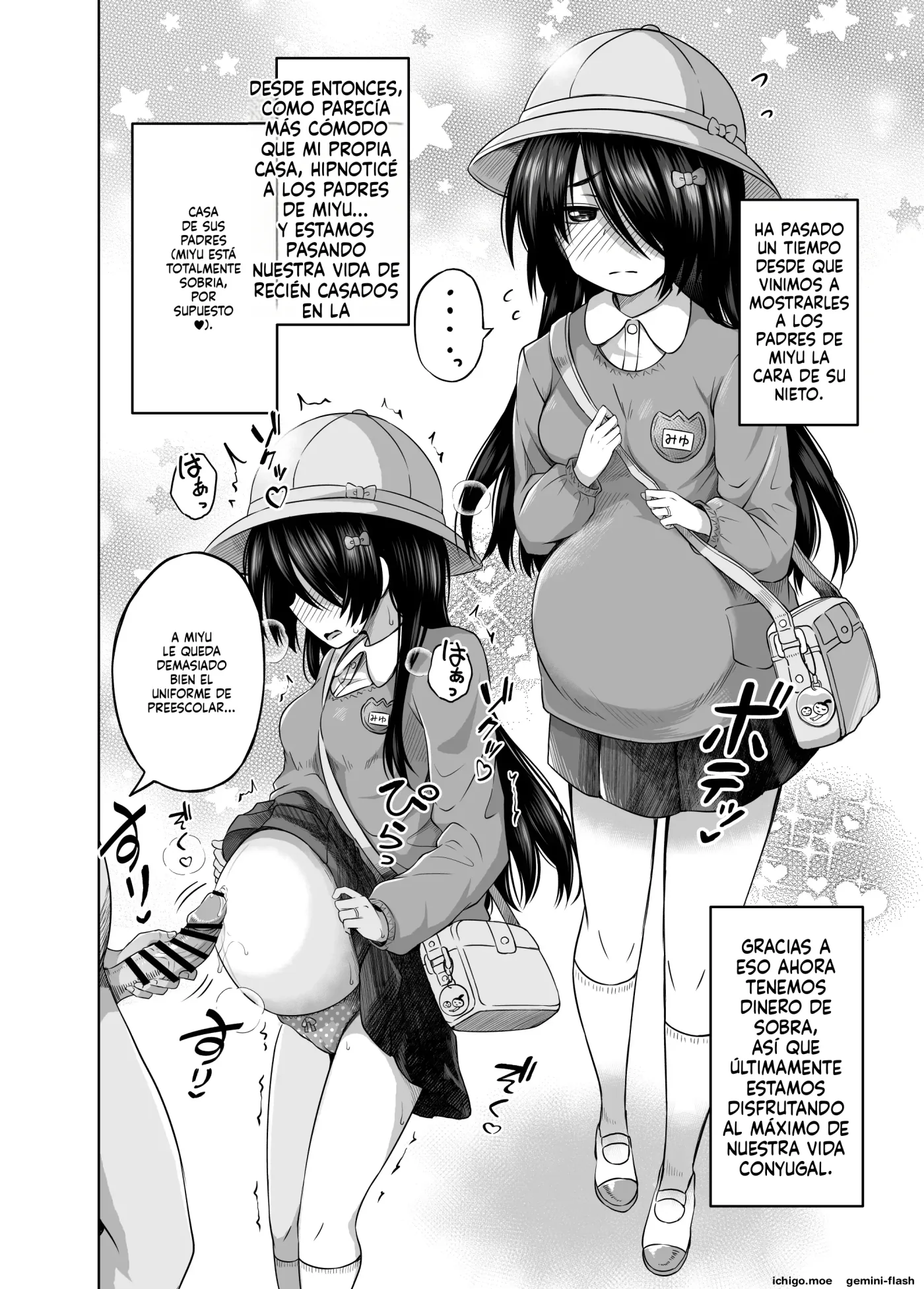 Shougakusei de Ninshin shite Akachan Unjaimashita Soushuuhen (Spanish) MTL capítulo 1 página 126