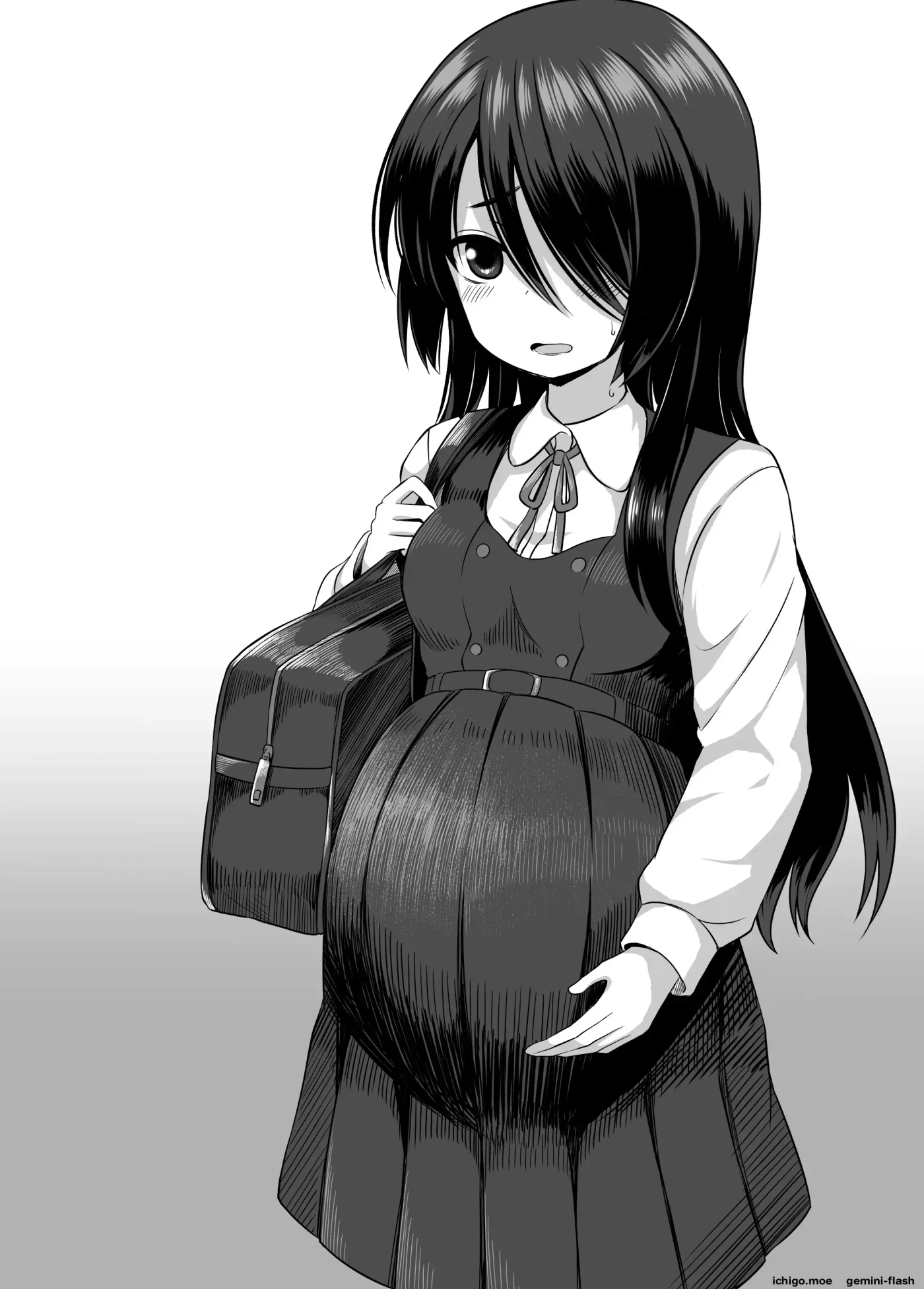 Shougakusei de Ninshin shite Akachan Unjaimashita Soushuuhen (Spanish) MTL capítulo 1 página 135