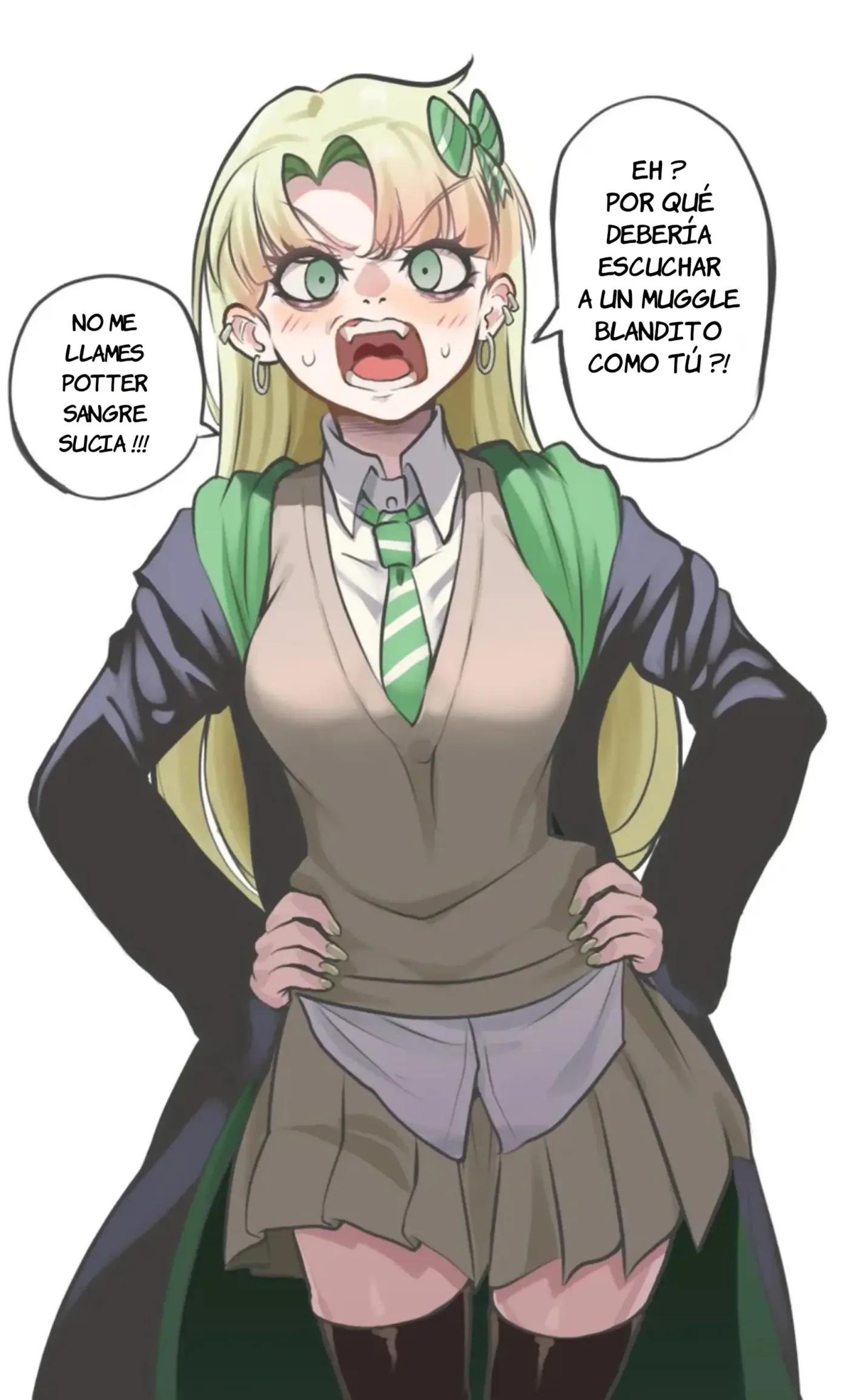A Draconia Malfoy No le Caes Bien. capítulo 1 página 1