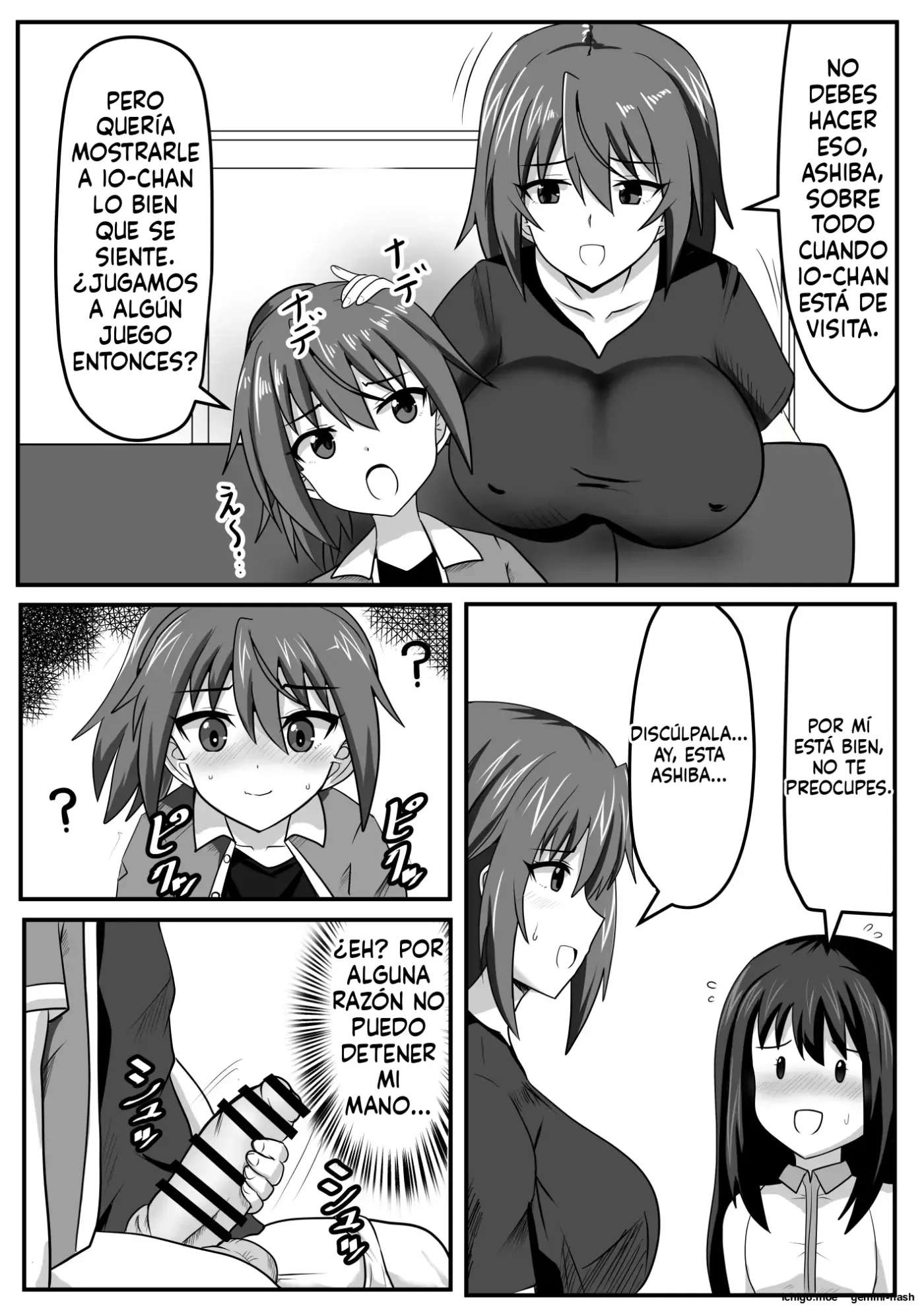 Seitsuu Futanari-chan wa Mama de Doutei o Soushitsu suru (Spanish) MTL capítulo 1 página 4
