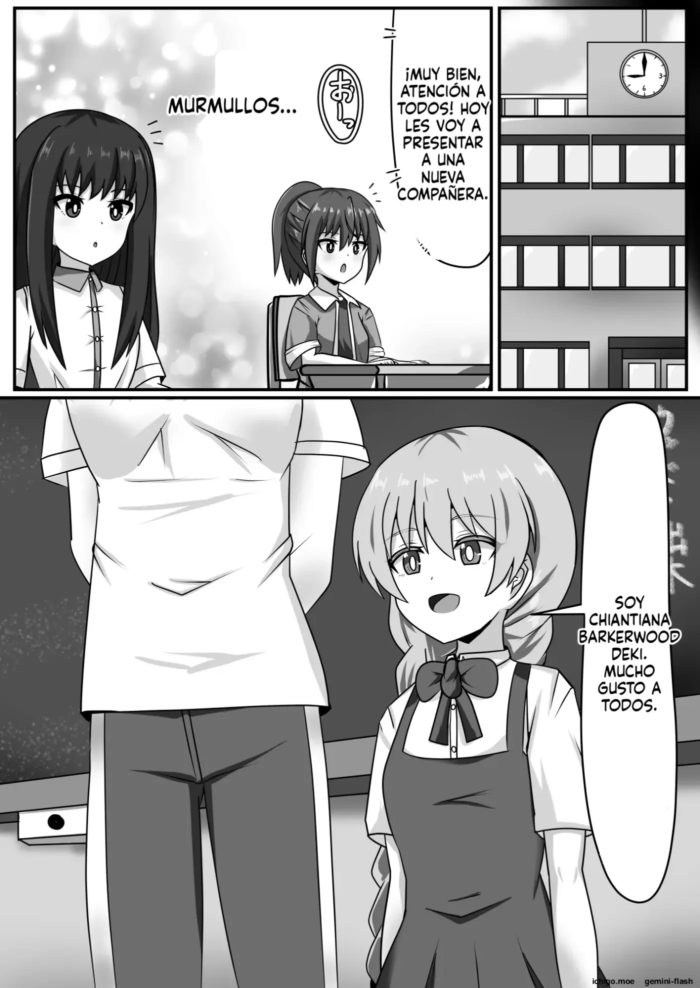 Seitsuu Futanari-chan wa Mama de Doutei o Soushitsu suru (Spanish) MTL capítulo 1 página 79