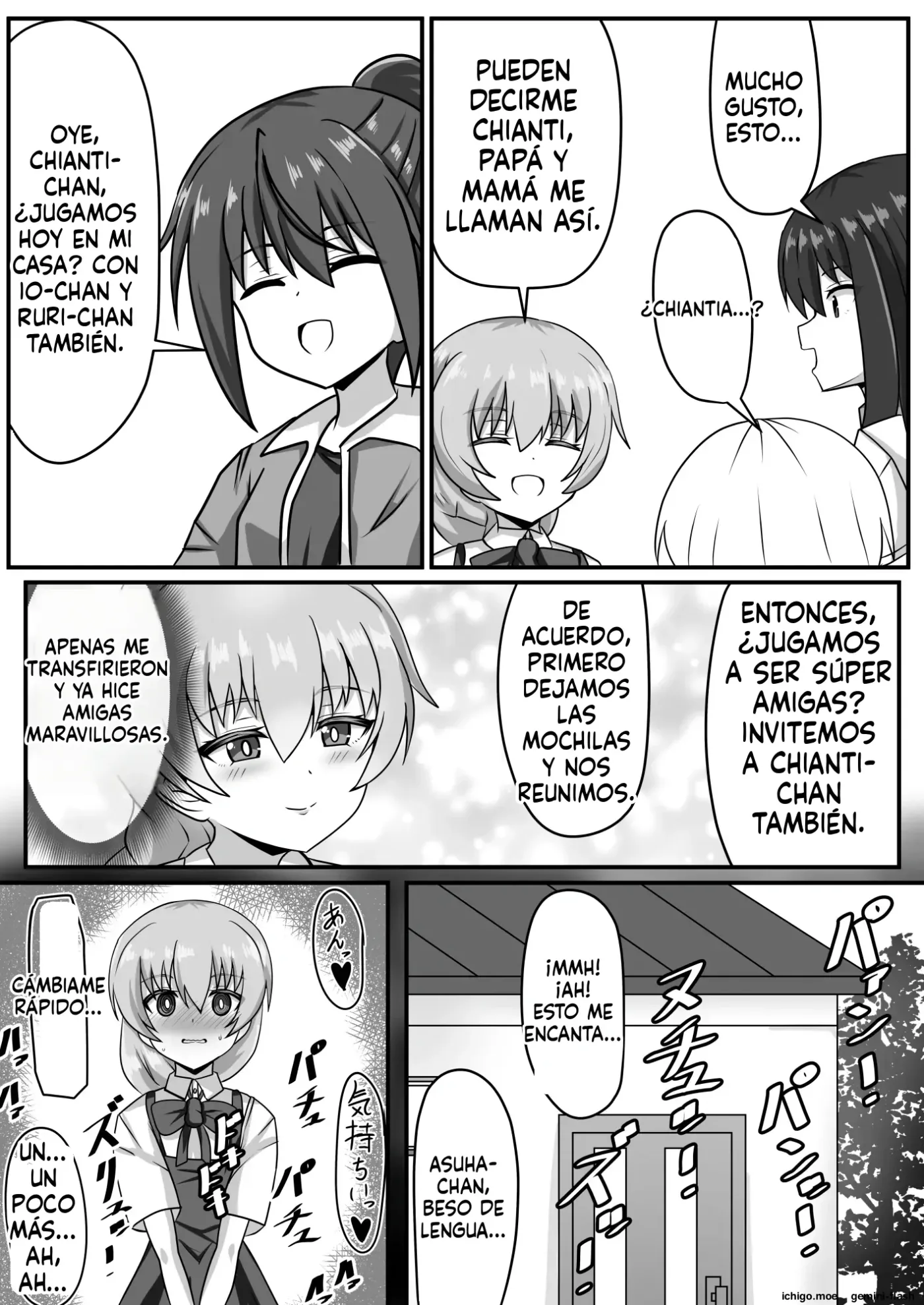 Seitsuu Futanari-chan wa Mama de Doutei o Soushitsu suru (Spanish) MTL capítulo 1 página 81