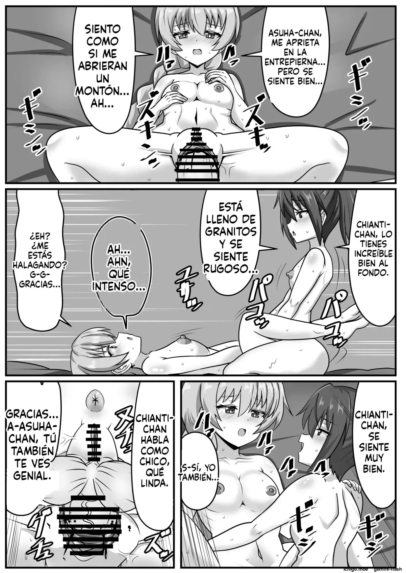 Seitsuu Futanari-chan wa Mama de Doutei o Soushitsu suru (Spanish) MTL capítulo 1 página 84