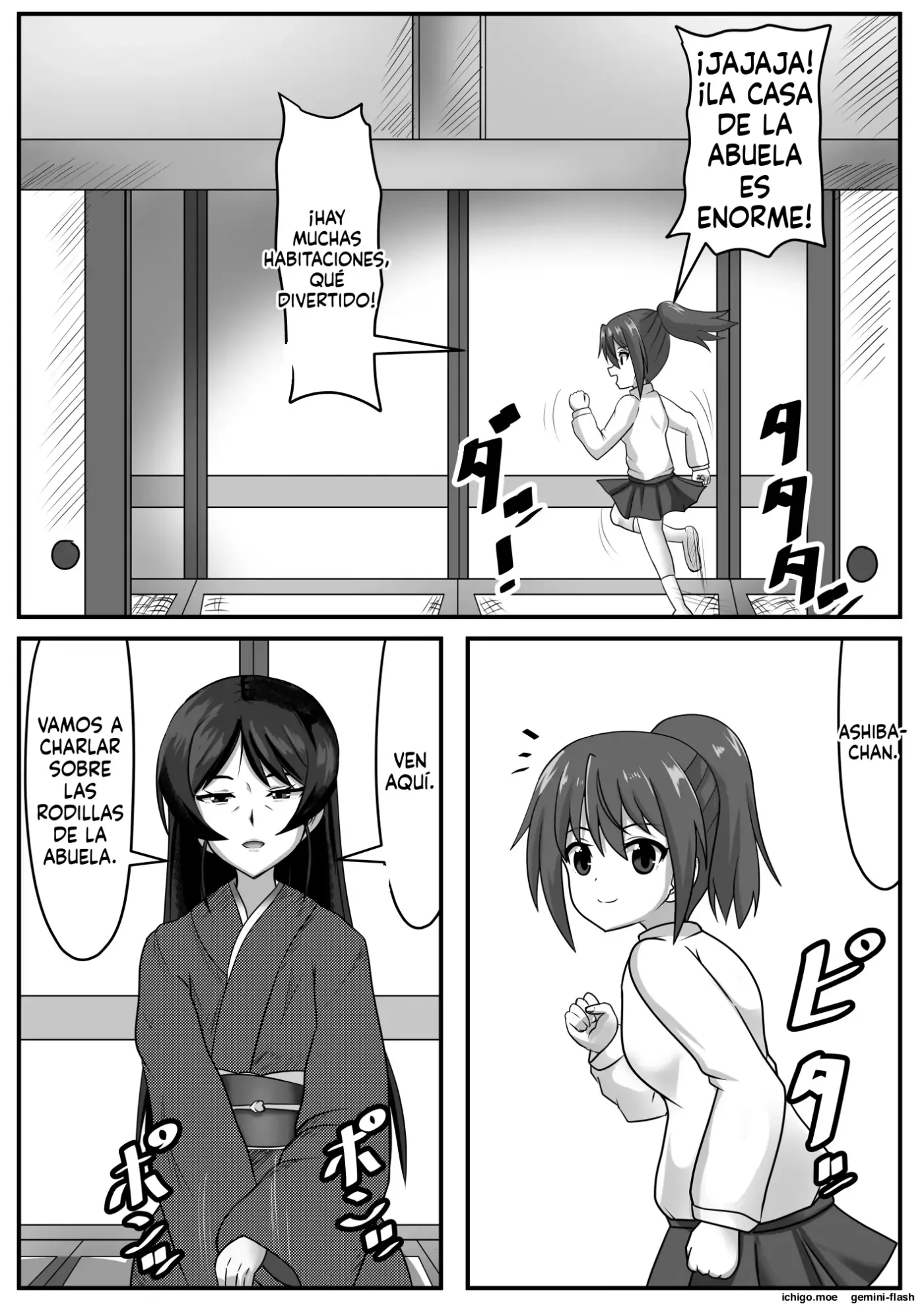 Seitsuu Futanari-chan wa Mama de Doutei o Soushitsu suru (Spanish) MTL capítulo 1 página 114
