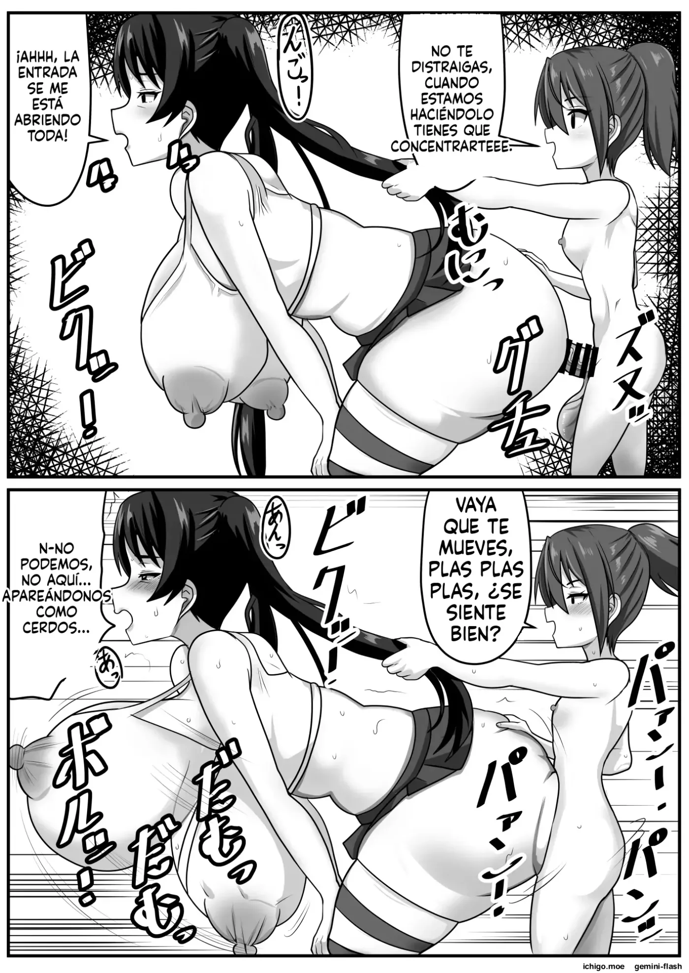 Seitsuu Futanari-chan wa Mama de Doutei o Soushitsu suru (Spanish) MTL capítulo 1 página 127