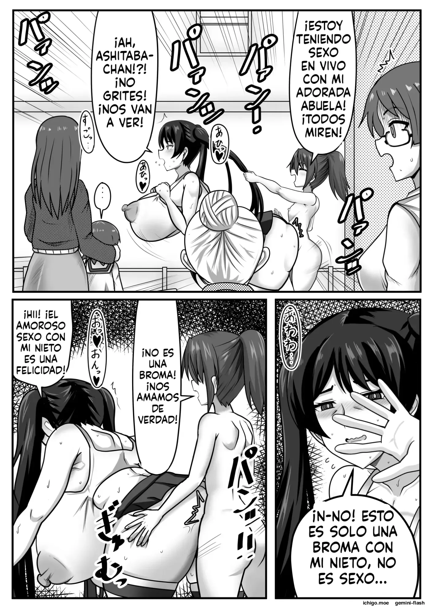 Seitsuu Futanari-chan wa Mama de Doutei o Soushitsu suru (Spanish) MTL capítulo 1 página 128