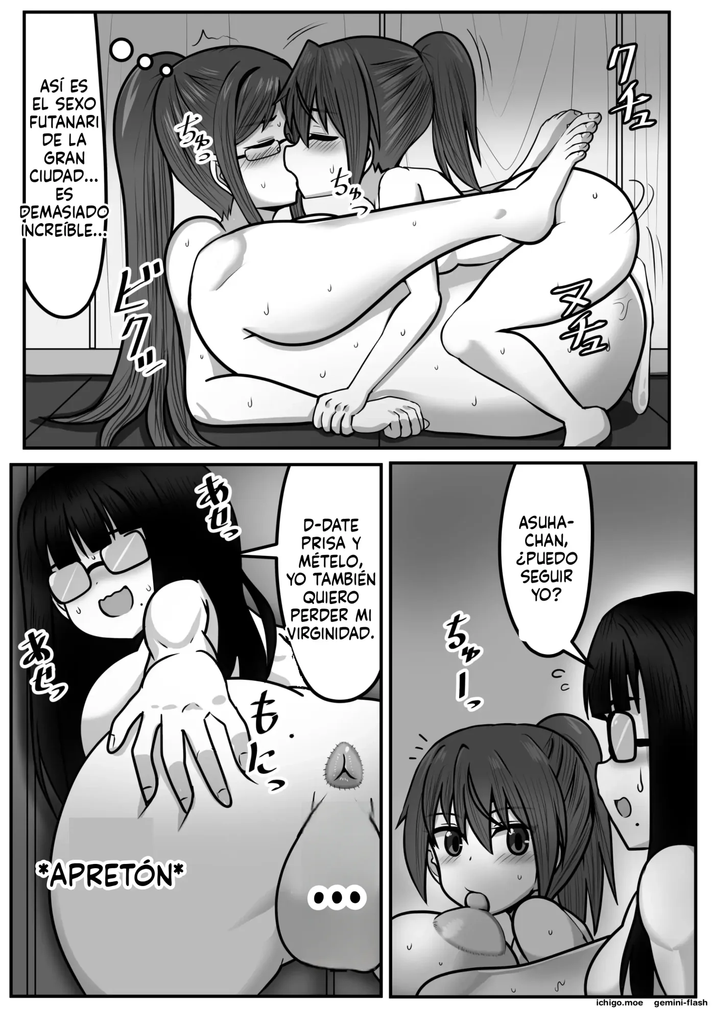 Seitsuu Futanari-chan wa Mama de Doutei o Soushitsu suru (Spanish) MTL capítulo 1 página 179