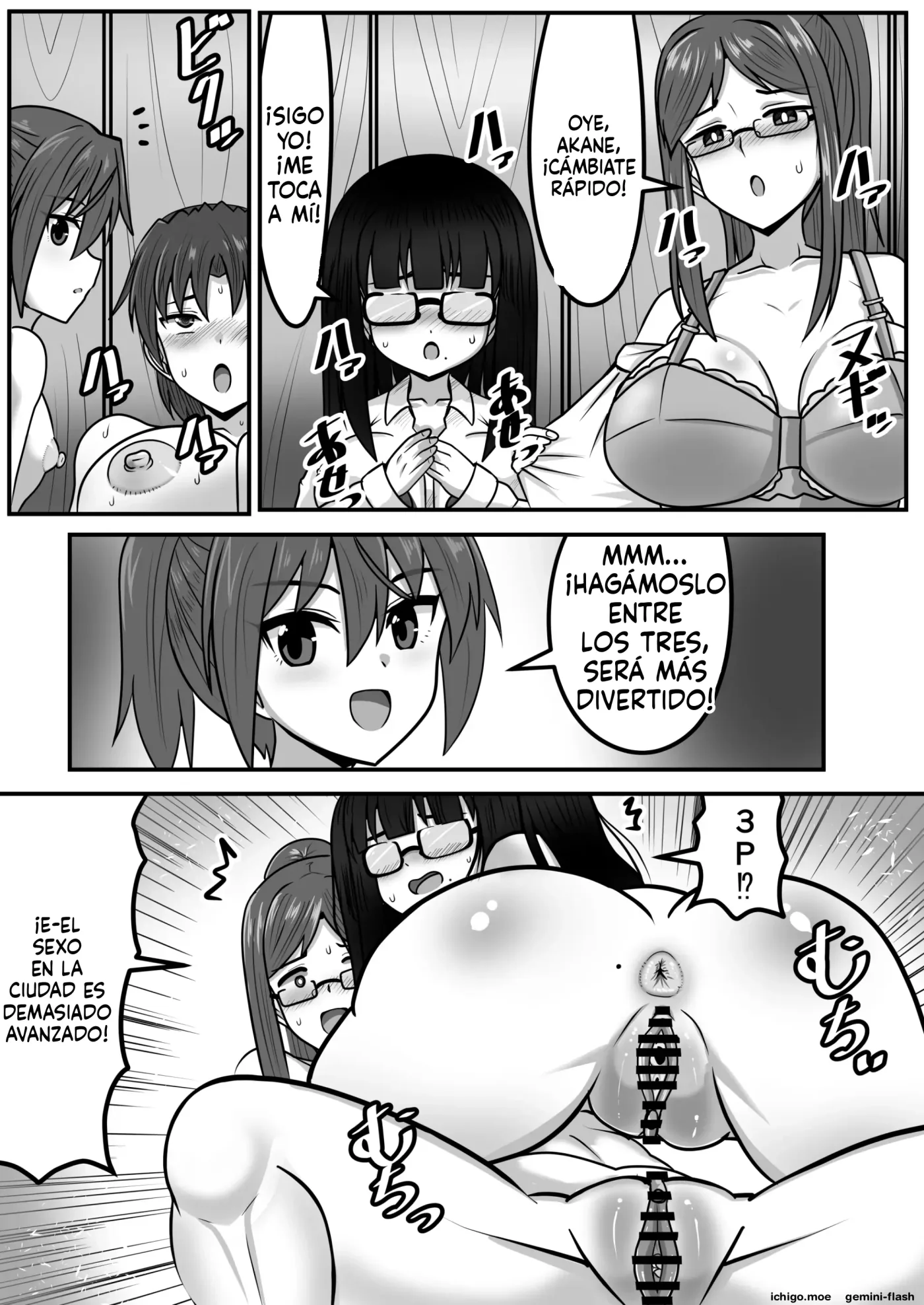 Seitsuu Futanari-chan wa Mama de Doutei o Soushitsu suru (Spanish) MTL capítulo 1 página 194