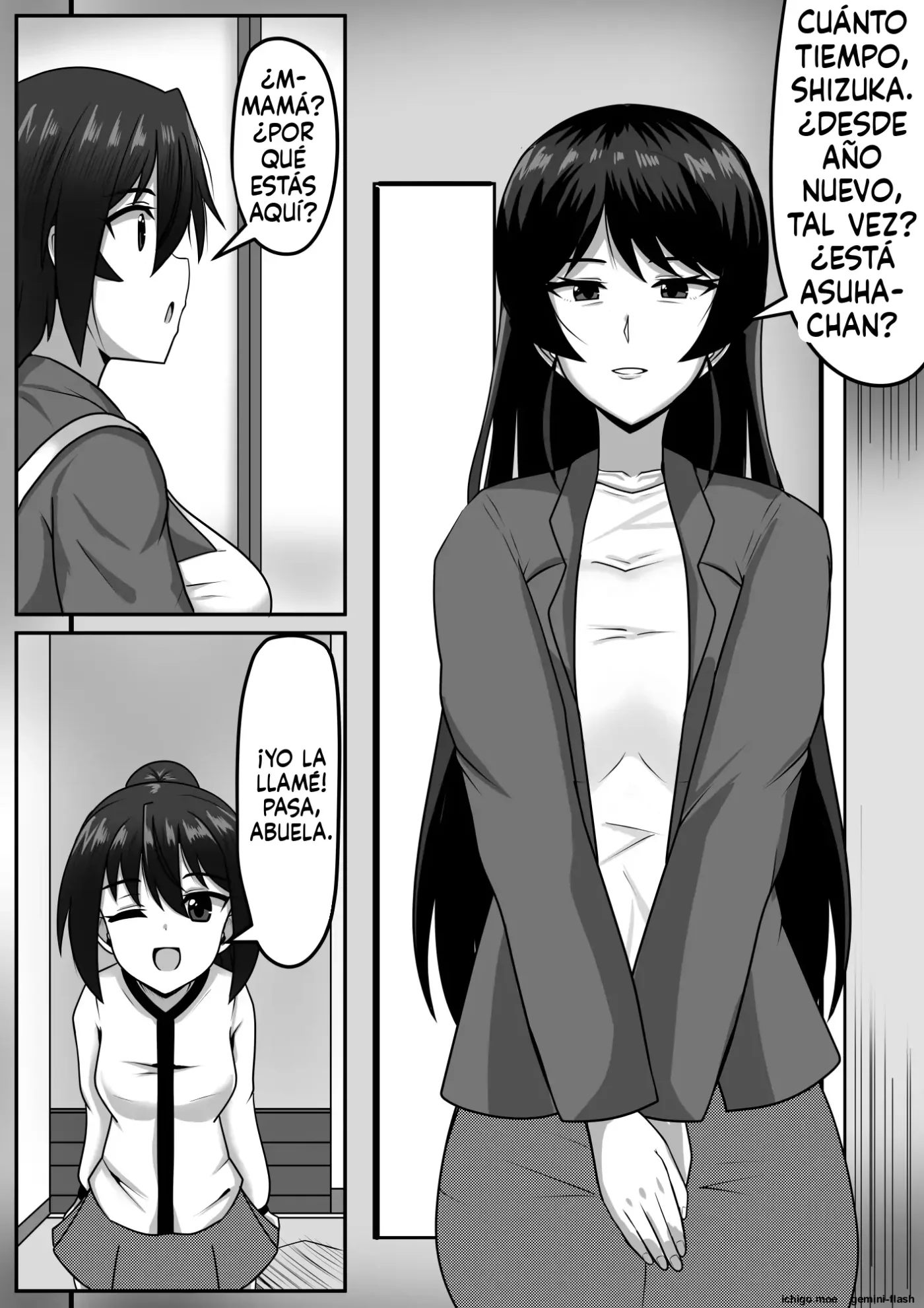 Seitsuu Futanari-chan wa Mama de Doutei o Soushitsu suru (Spanish) MTL capítulo 1 página 236