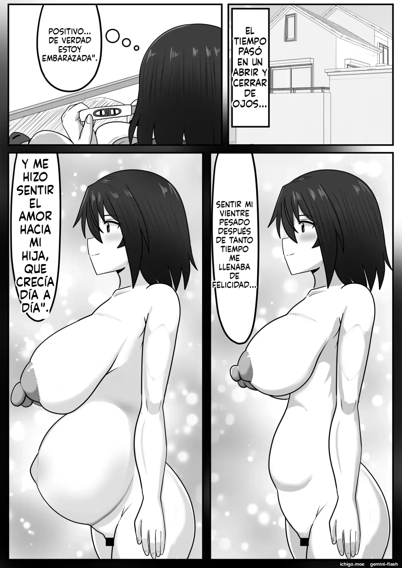 Seitsuu Futanari-chan wa Mama de Doutei o Soushitsu suru (Spanish) MTL capítulo 1 página 250