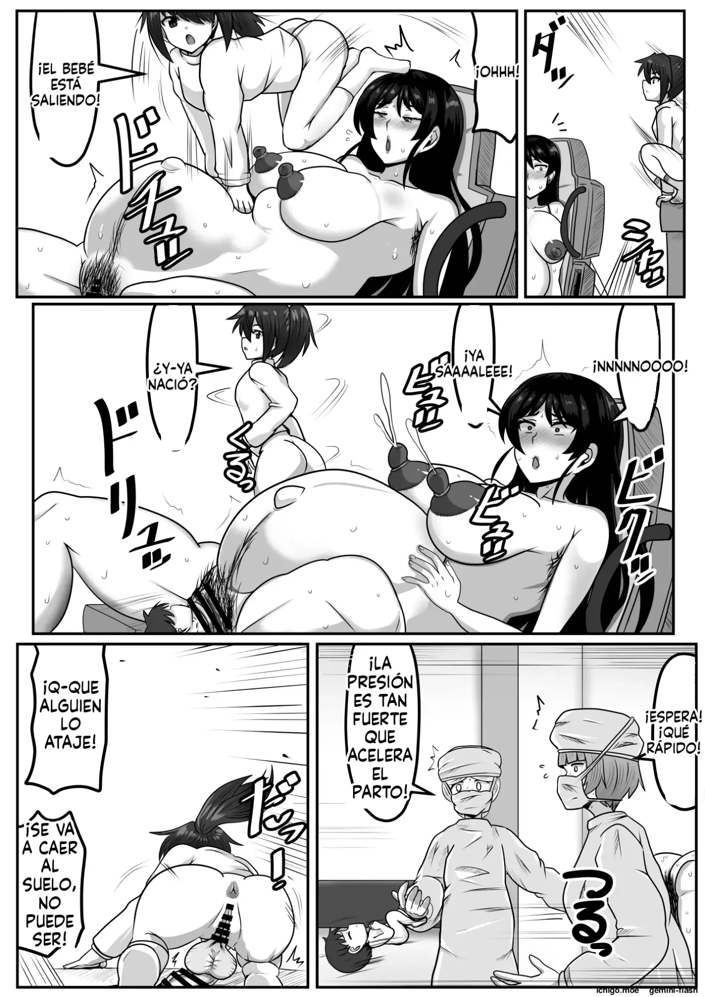 Seitsuu Futanari-chan wa Mama de Doutei o Soushitsu suru (Spanish) MTL capítulo 1 página 272