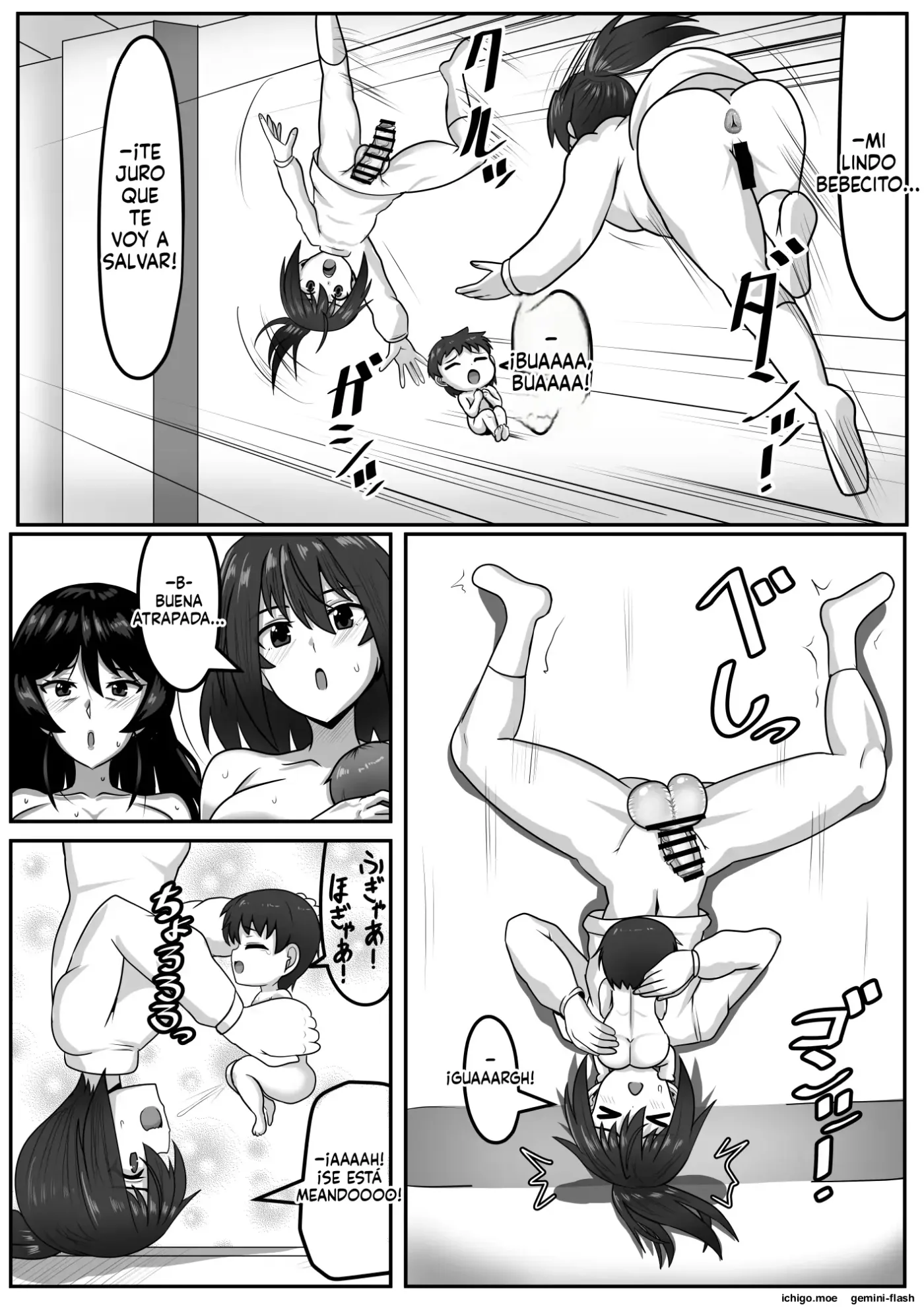 Seitsuu Futanari-chan wa Mama de Doutei o Soushitsu suru (Spanish) MTL capítulo 1 página 273
