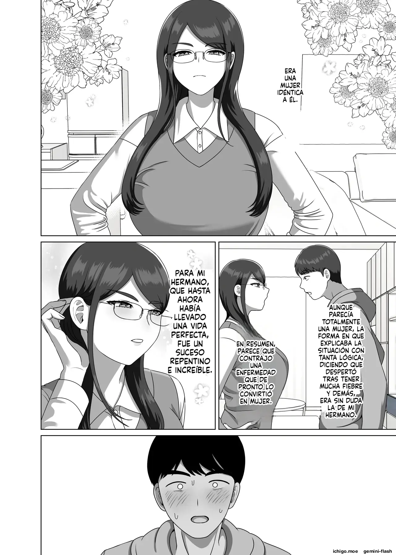 TS shita Ani ni Horete shimatta node Haramasete Kanzen ni Onna ni suru capítulo 1 página 4