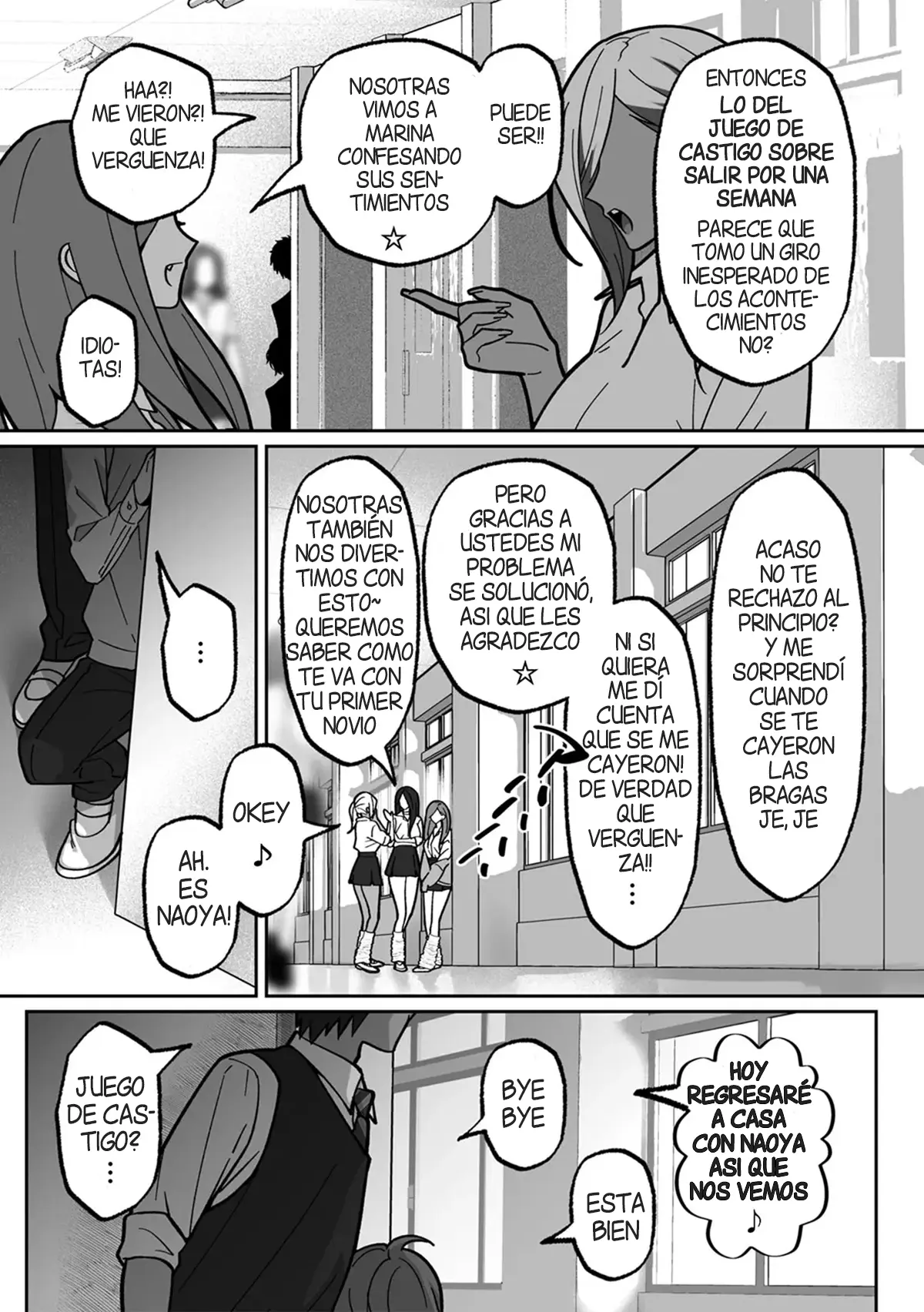 Love Gal Trinity! ~Batsu Game kara Hajimaru Suki Suki Sex~ Chap.2 | Trio de Gals Enamoradas! ~Sexo amoroso que empezo como juego de castigo~ capítulo 1 página 4
