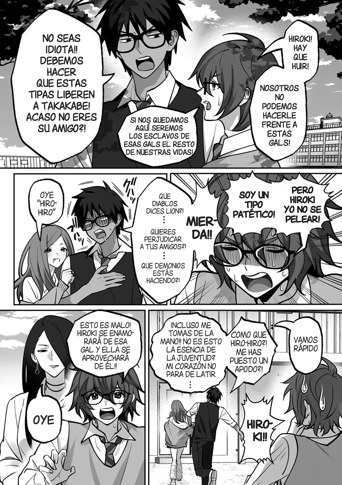 Love Gal Trinity! ~Batsu Game kara Hajimaru Suki Suki Sex~ Chap.2 | Trio de Gals Enamoradas! ~Sexo amoroso que empezo como juego de castigo~ capítulo 1 página 9