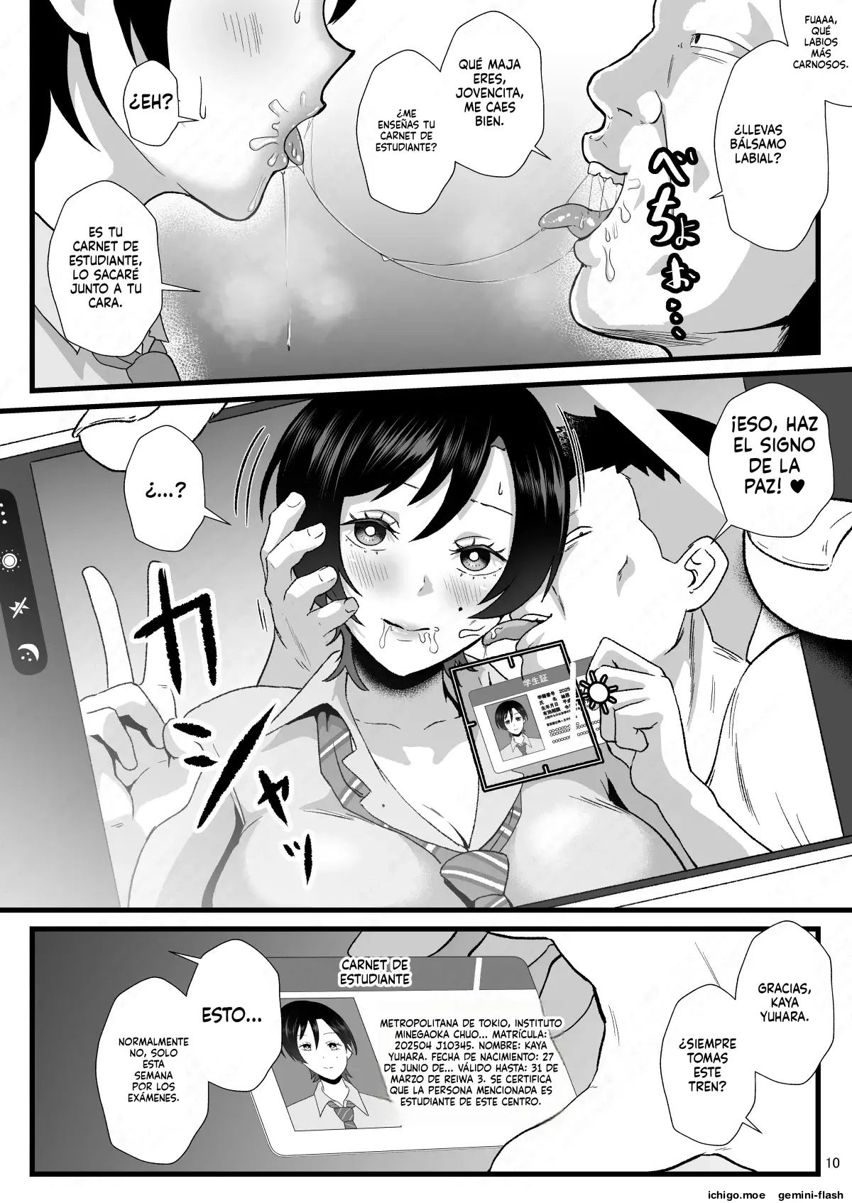 Tsuugaku Densha ni Arawareta Ninshiki Kaihen Oji-san 2 capítulo 1 página 10