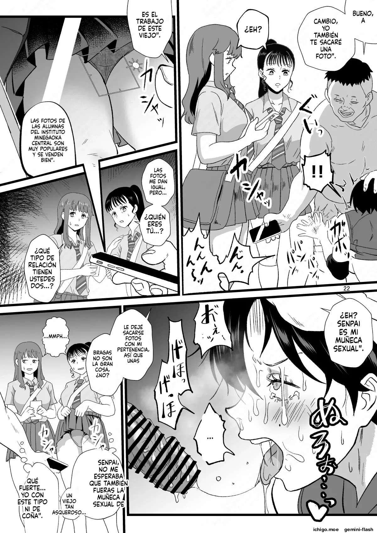 Tsuugaku Densha ni Arawareta Ninshiki Kaihen Oji-san 2 capítulo 1 página 22