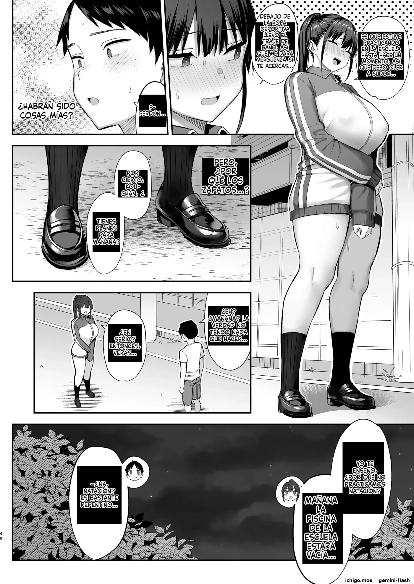 Zutto Suki datta Kyonyuu Osananajimi ga Furyou-tachi ni Moteasobareta Nanukakan Souchuuhen (Spanish) MTL capítulo 1 página 87