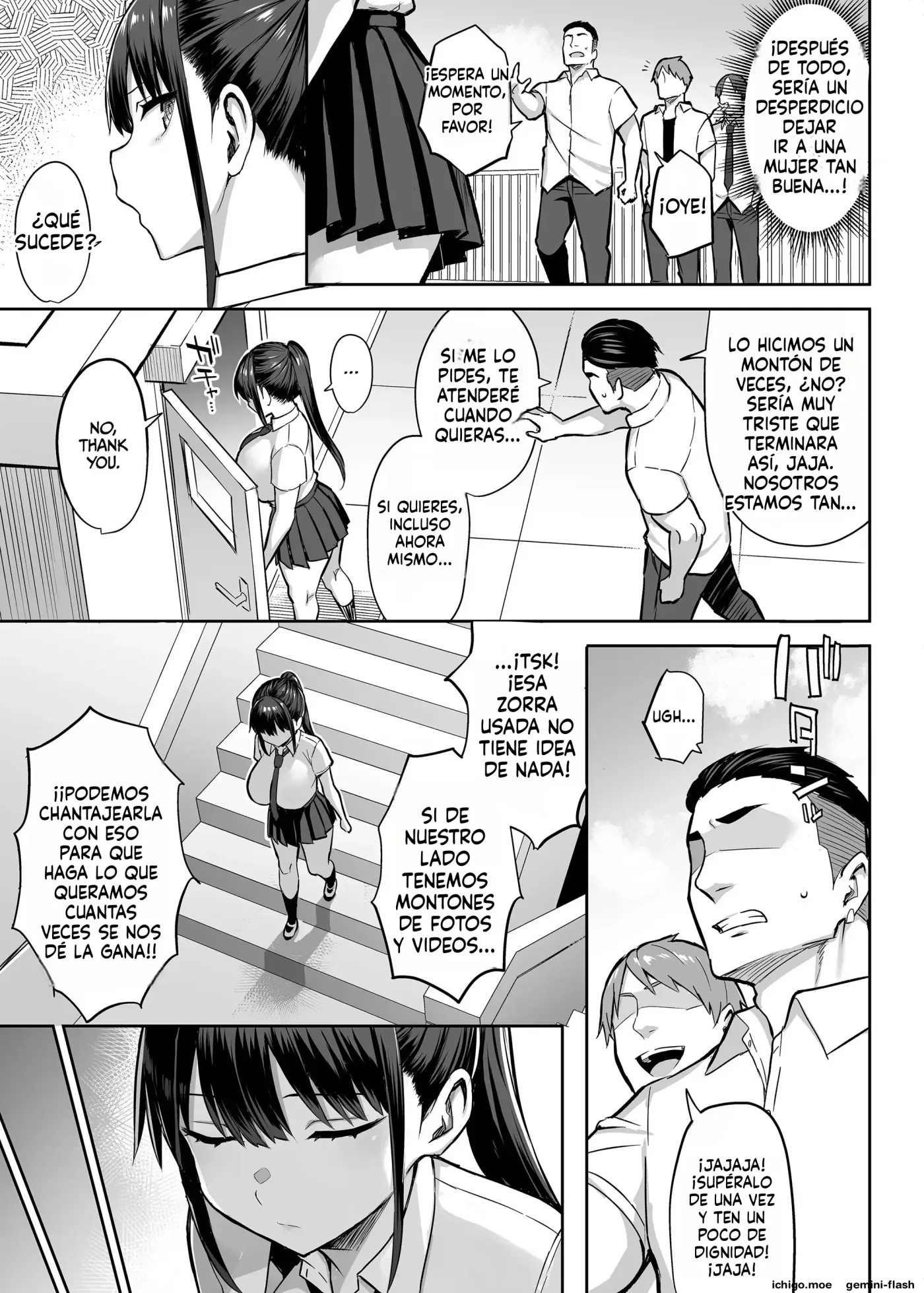 Zutto Suki datta Kyonyuu Osananajimi ga Furyou-tachi ni Moteasobareta Nanukakan Souchuuhen (Spanish) MTL capítulo 1 página 143