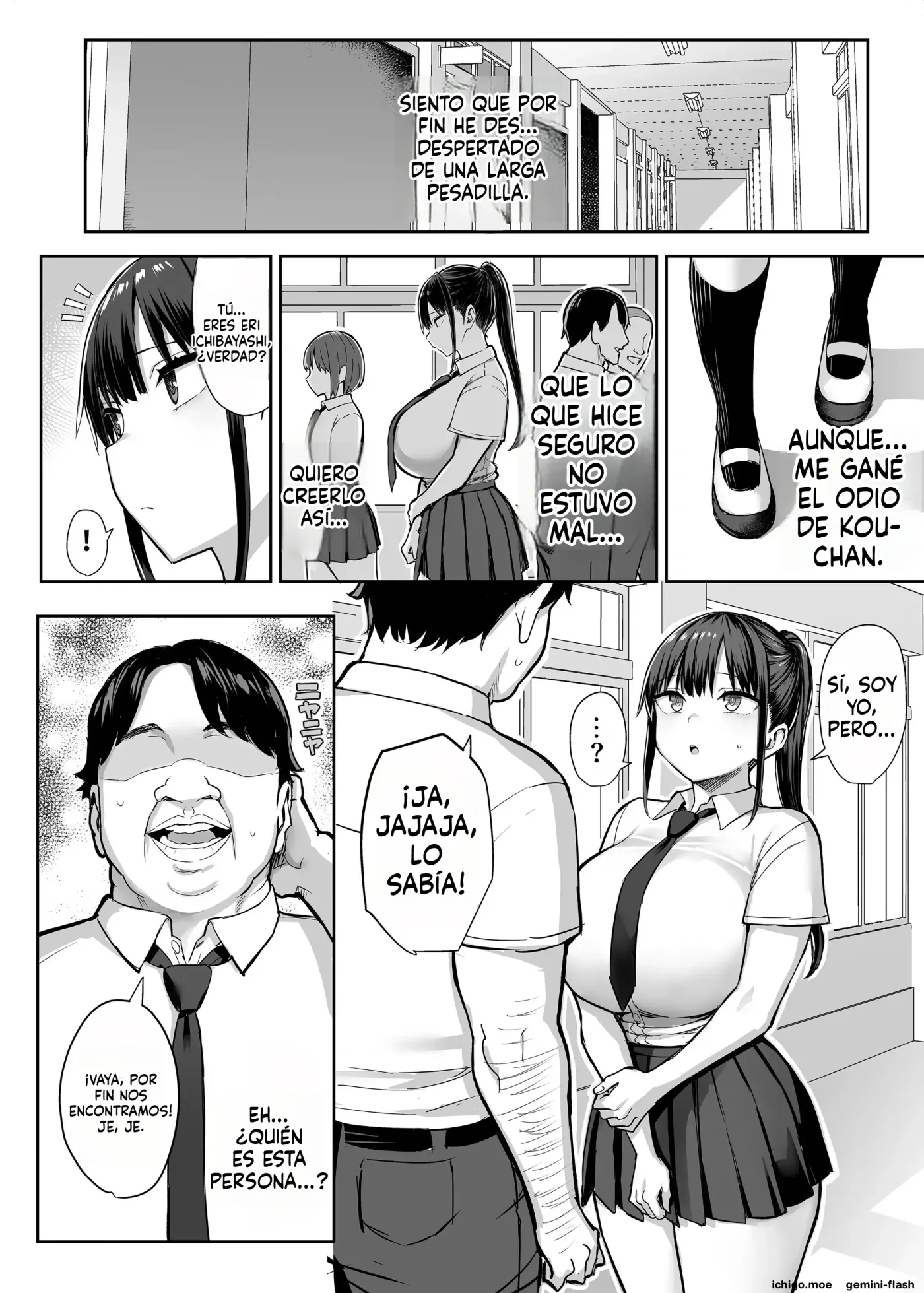 Zutto Suki datta Kyonyuu Osananajimi ga Furyou-tachi ni Moteasobareta Nanukakan Souchuuhen (Spanish) MTL capítulo 1 página 144