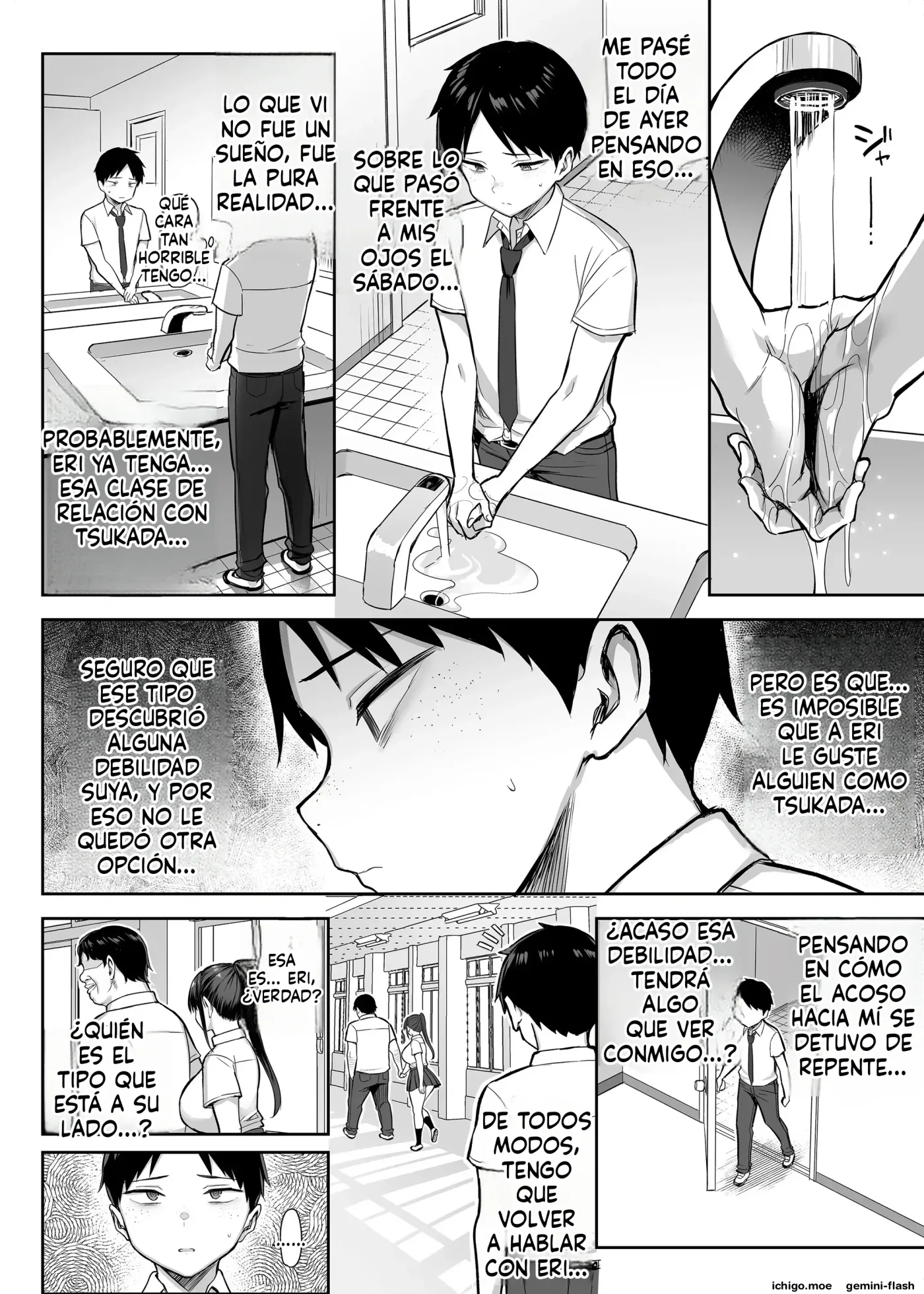 Zutto Suki datta Kyonyuu Osananajimi ga Furyou-tachi ni Moteasobareta Nanukakan Souchuuhen (Spanish) MTL capítulo 1 página 146