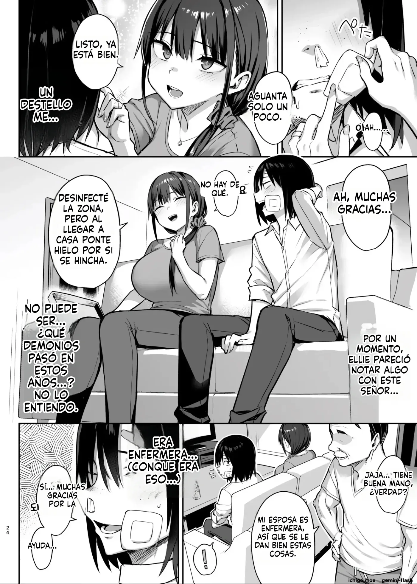 Zutto Suki datta Kyonyuu Osananajimi ga Furyou-tachi ni Moteasobareta Nanukakan Souchuuhen (Spanish) MTL capítulo 1 página 175