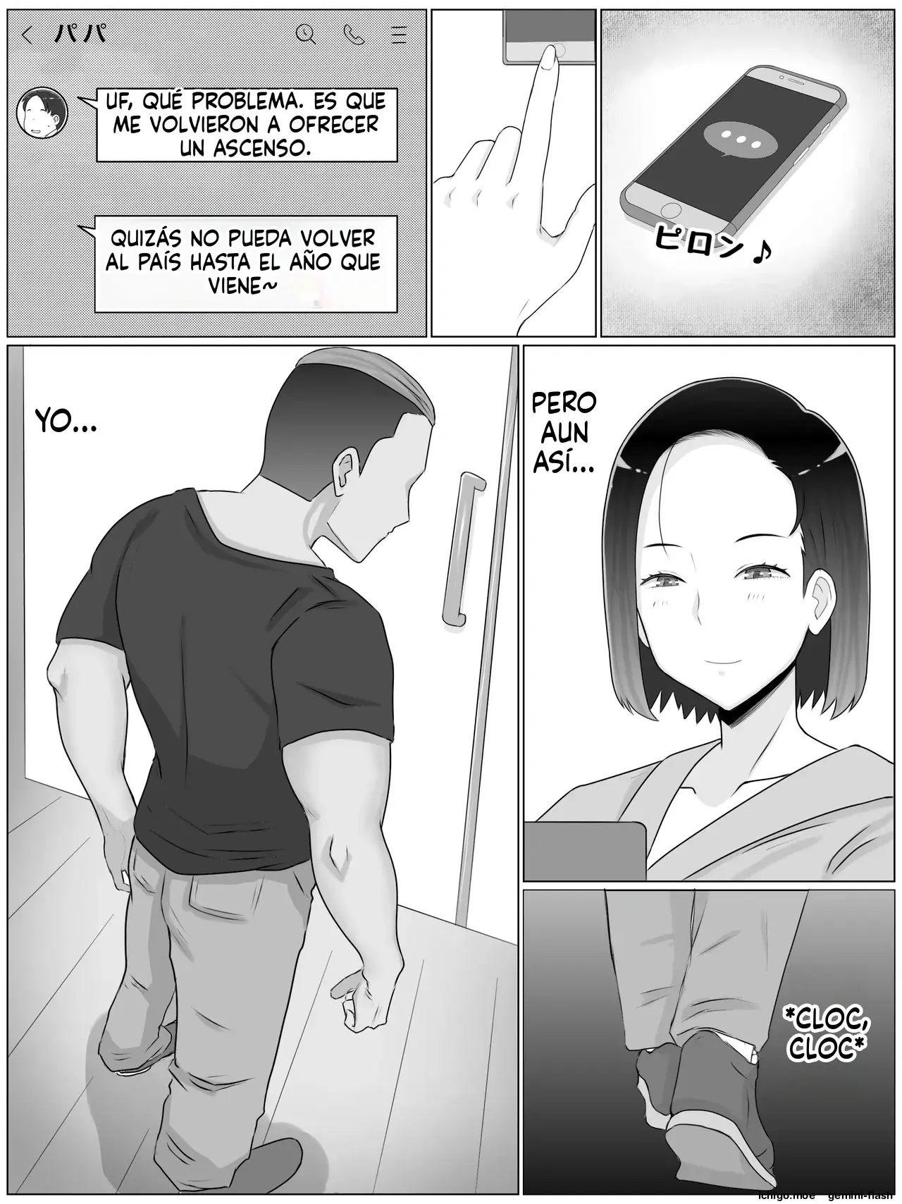 Hanshoku haha 5 dai ichi-bu kanketsu-hen musuko no Doukyuusei to mata ko tsukuri shite imasu (Spanish) MTL capítulo 1 página 65