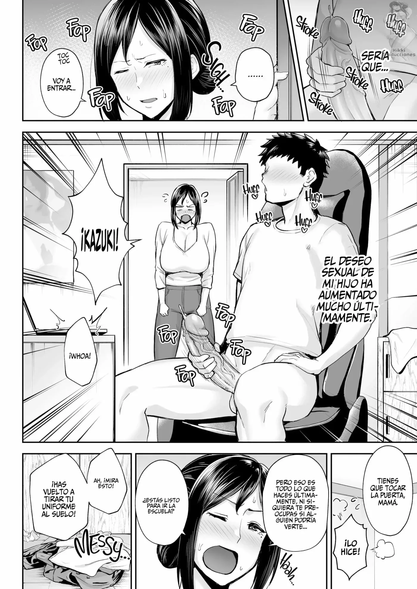 Ichiban Michika de Eroi Mesu Miyuki ~Haha dakedo, Shikosaru Musuko ni Komattemasu...~ 1-2 capítulo 1 página 3