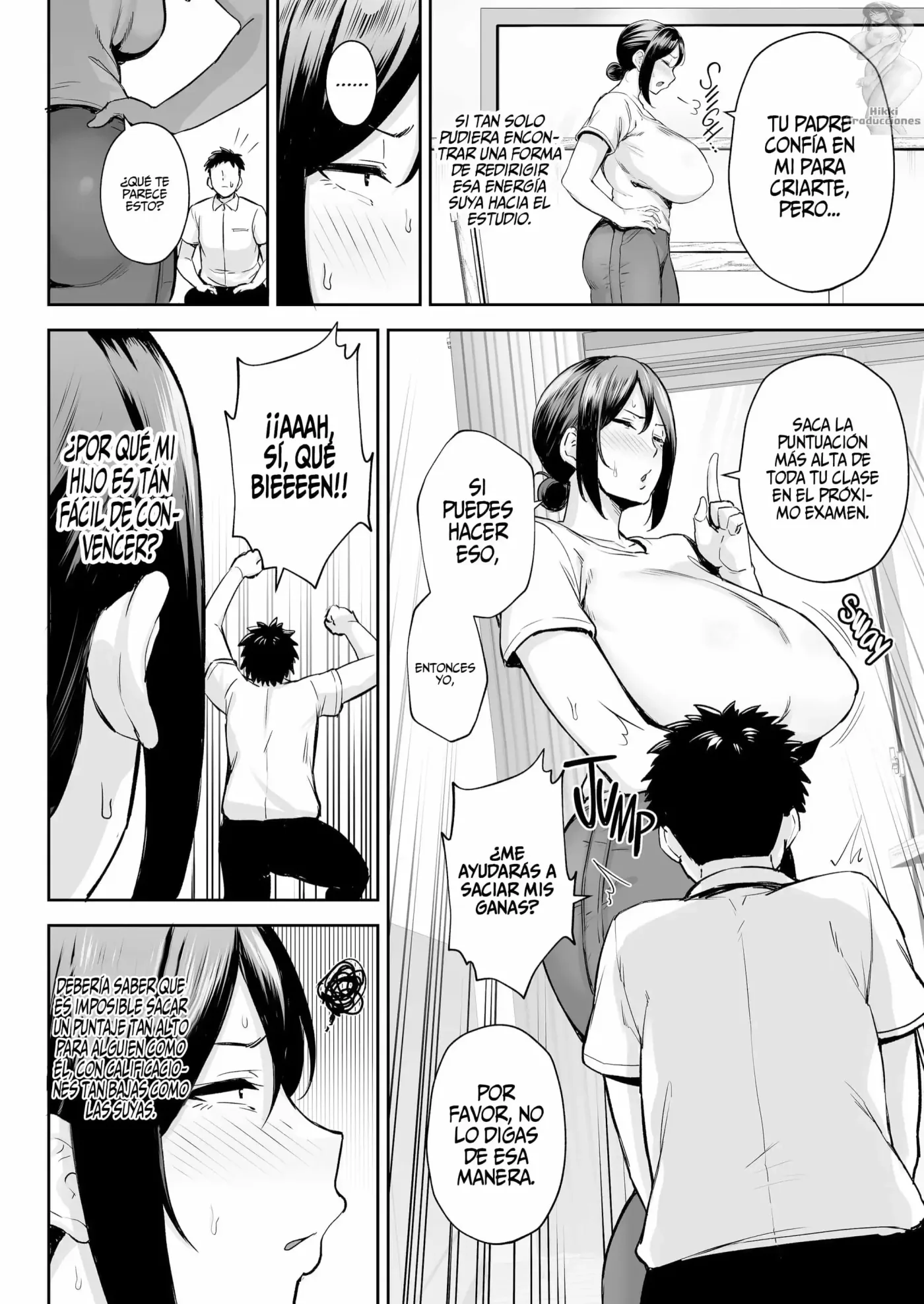 Ichiban Michika de Eroi Mesu Miyuki ~Haha dakedo, Shikosaru Musuko ni Komattemasu...~ 1-2 capítulo 1 página 7