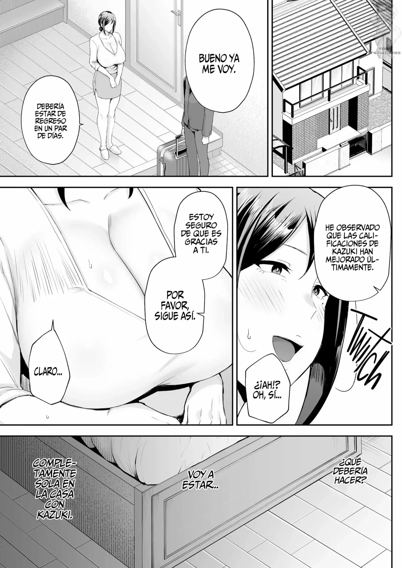 Ichiban Michika de Eroi Mesu Miyuki ~Haha dakedo, Shikosaru Musuko ni Komattemasu...~ 1-2 capítulo 1 página 24