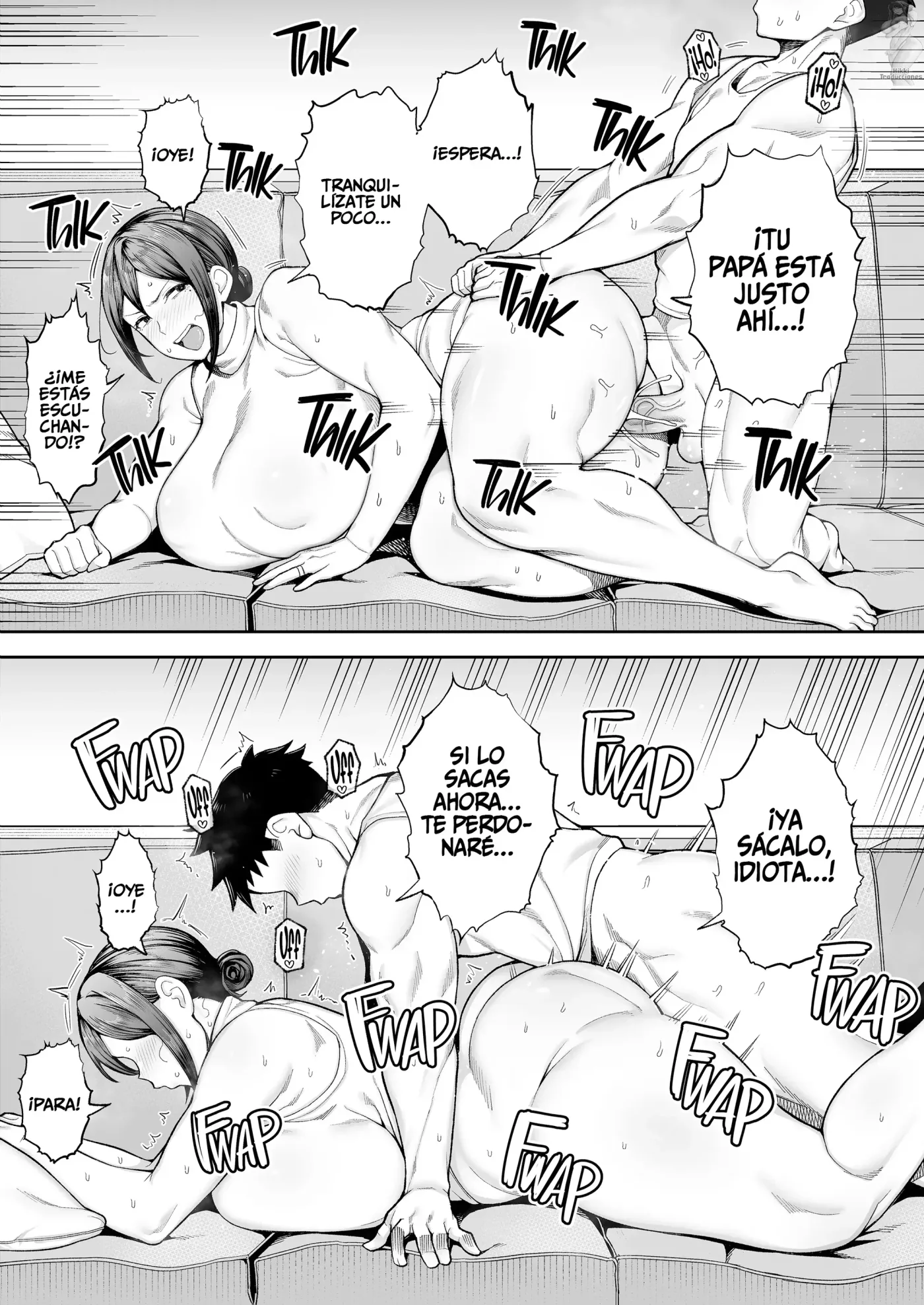 Ichiban Michika de Eroi Mesu Miyuki ~Haha dakedo, Shikosaru Musuko ni Komattemasu...~ 1-2 capítulo 1 página 62