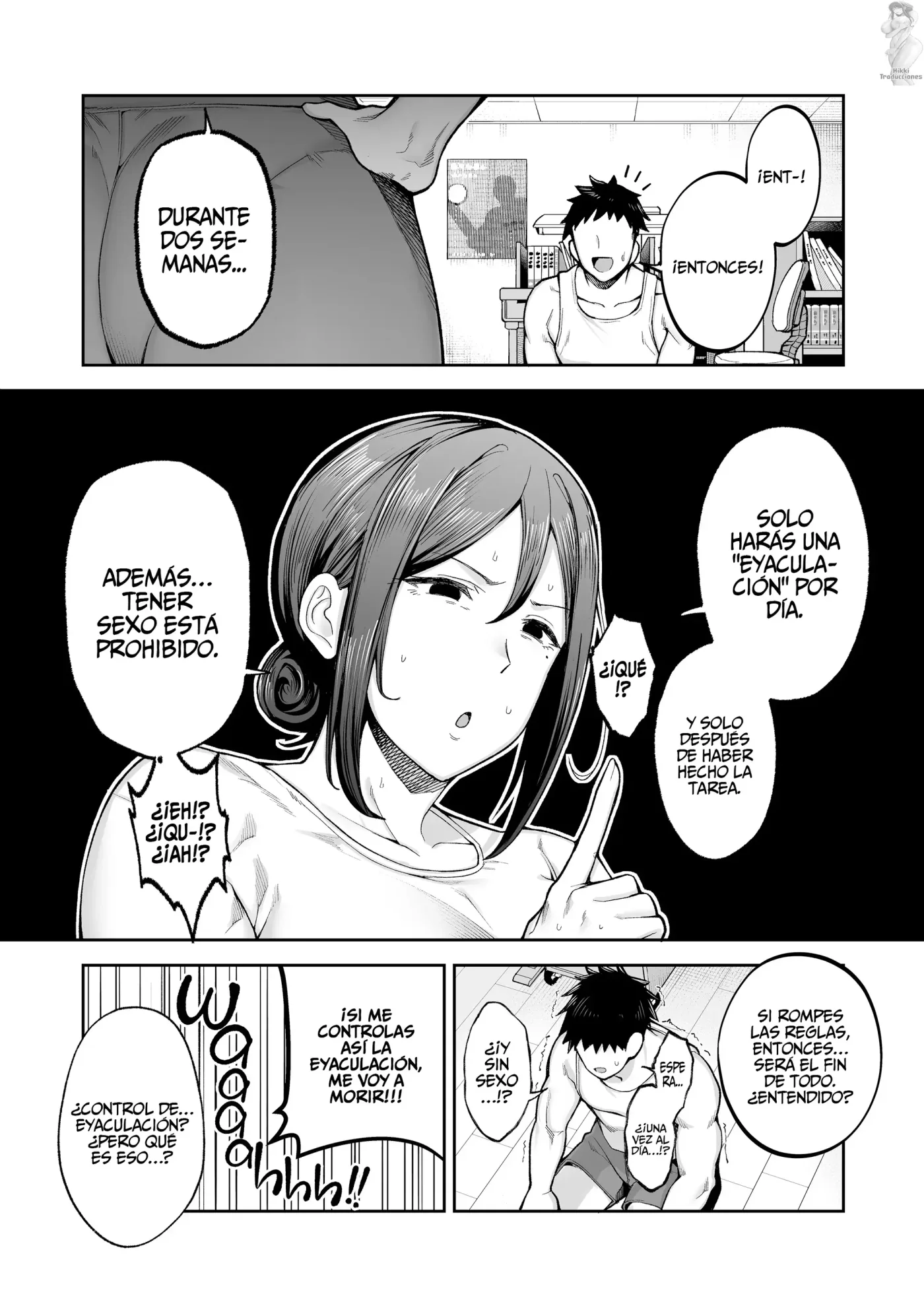 Ichiban Michika de Eroi Mesu Miyuki ~Haha dakedo, Shikosaru Musuko ni Komattemasu...~ 1-2 capítulo 1 página 69