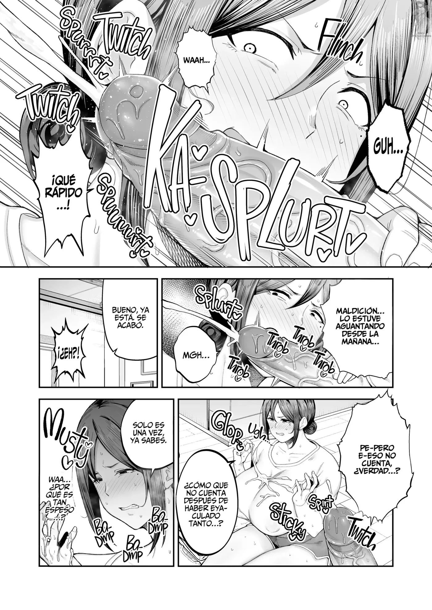 Ichiban Michika de Eroi Mesu Miyuki ~Haha dakedo, Shikosaru Musuko ni Komattemasu...~ 1-2 capítulo 1 página 72