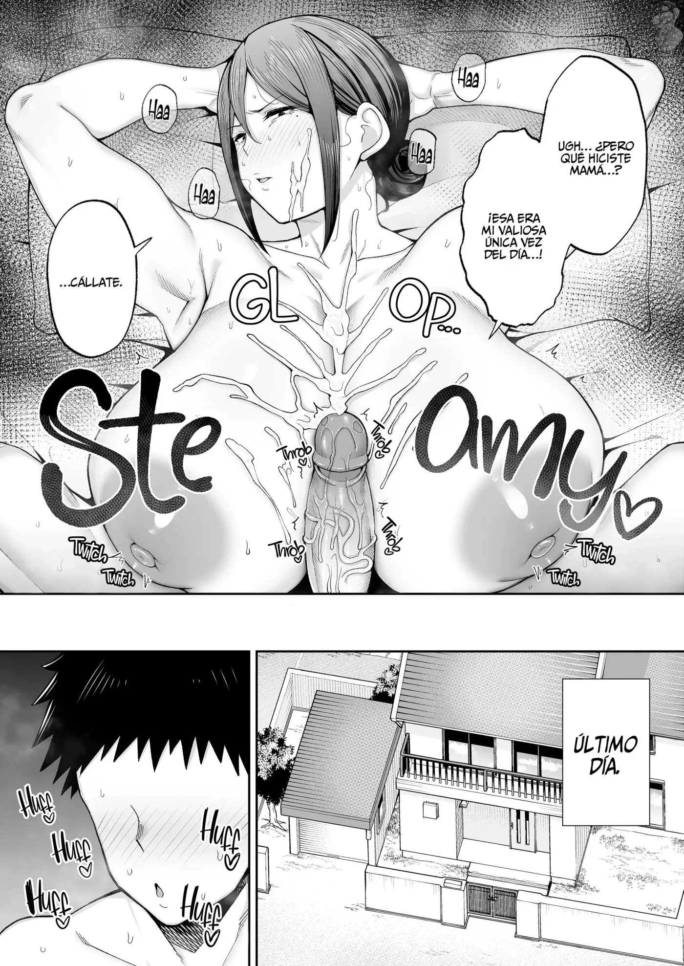 Ichiban Michika de Eroi Mesu Miyuki ~Haha dakedo, Shikosaru Musuko ni Komattemasu...~ 1-2 capítulo 1 página 85