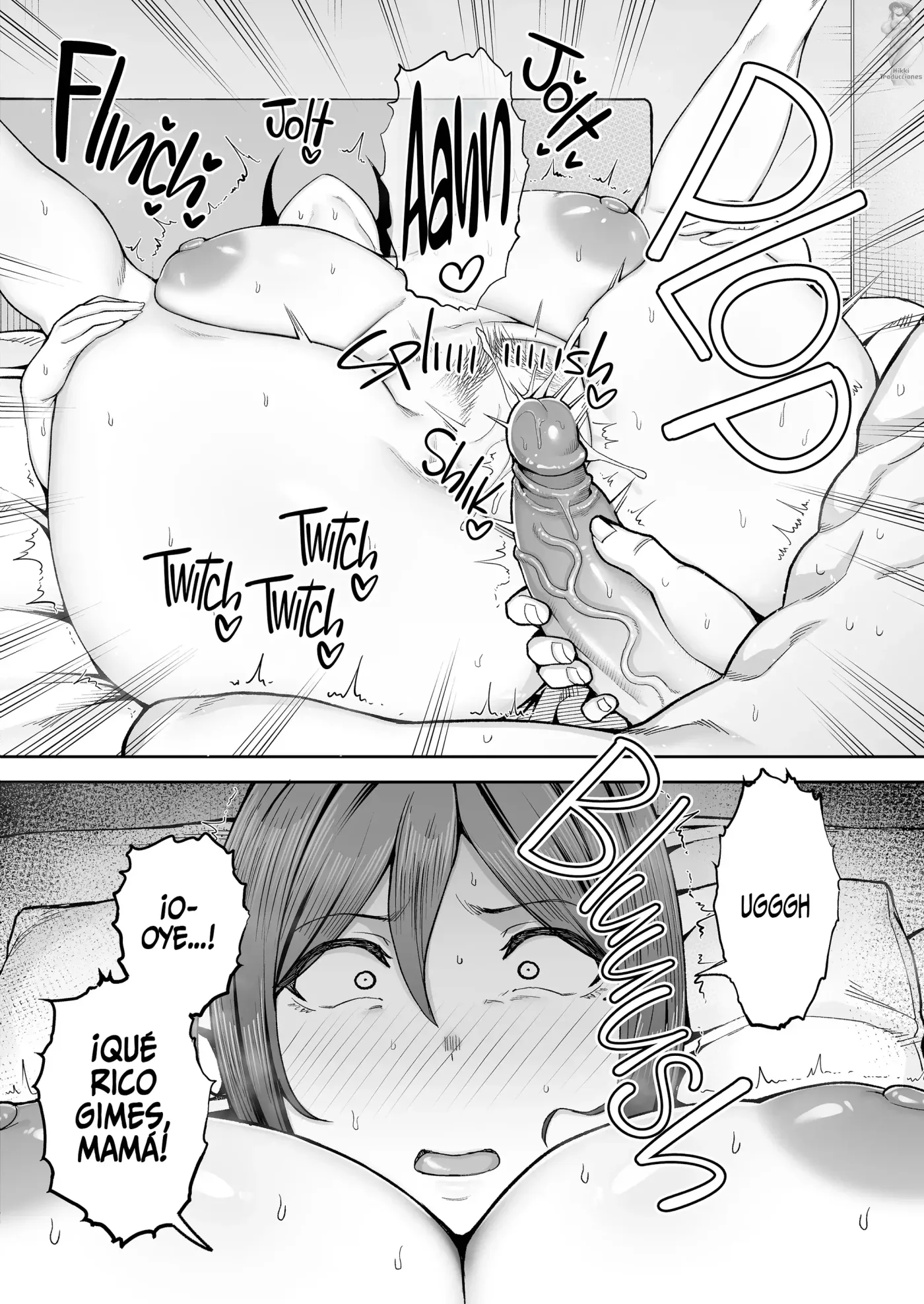 Ichiban Michika de Eroi Mesu Miyuki ~Haha dakedo, Shikosaru Musuko ni Komattemasu...~ 1-2 capítulo 1 página 87