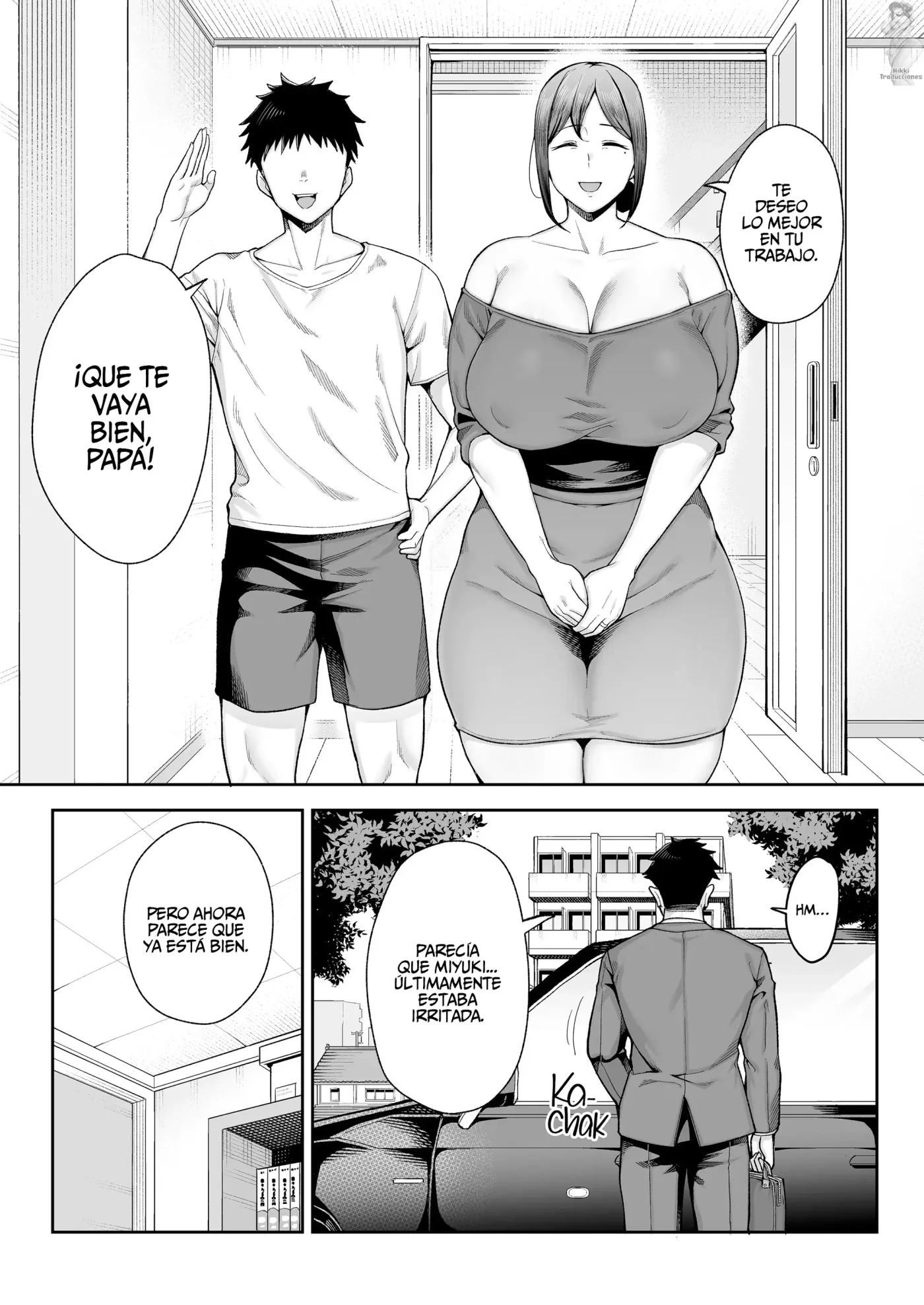 Ichiban Michika de Eroi Mesu Miyuki ~Haha dakedo, Shikosaru Musuko ni Komattemasu...~ 1-2 capítulo 1 página 92