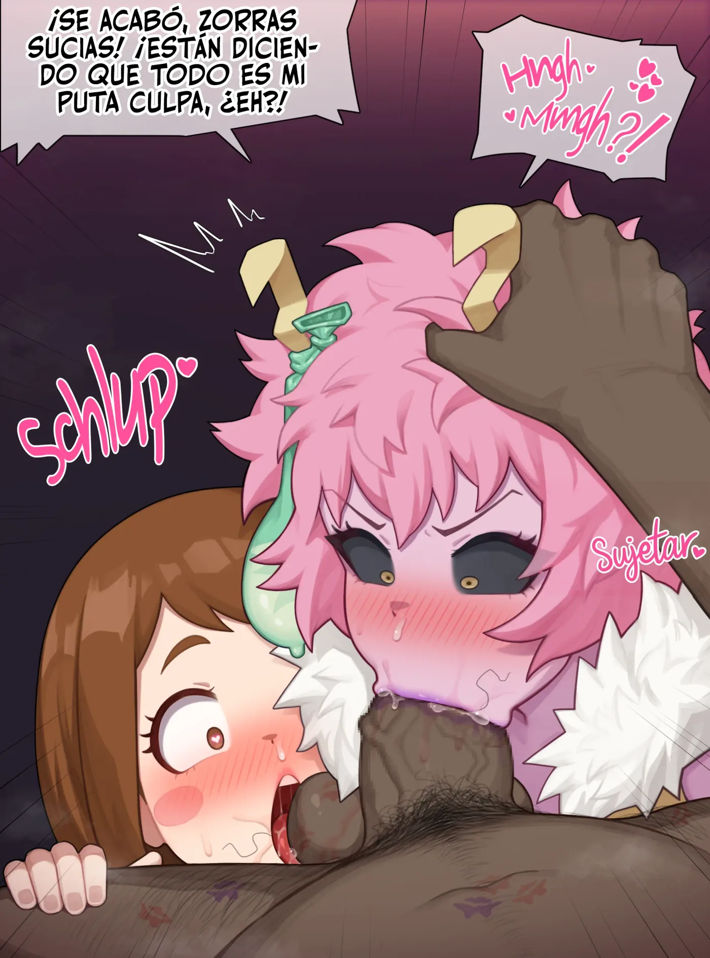 Uraraka & Ashido capítulo 1 página 8