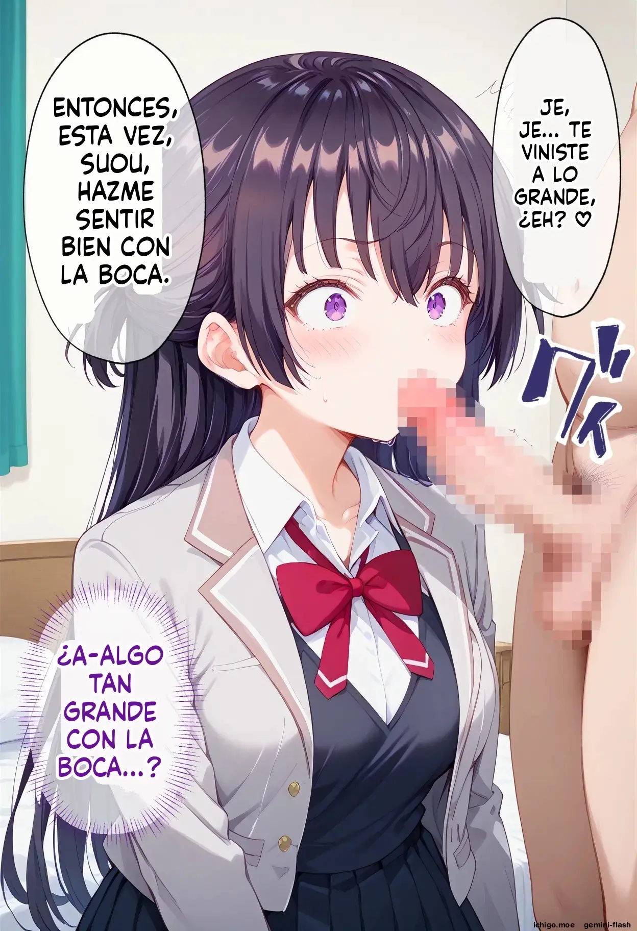 Cuii Choukyou Sareta Seito Kai Zenin Netorare Haramase (Spanish) MTL capítulo 1 página 35