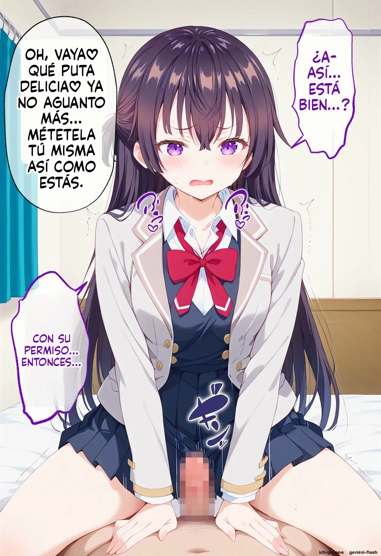 Cuii Choukyou Sareta Seito Kai Zenin Netorare Haramase (Spanish) MTL capítulo 1 página 41