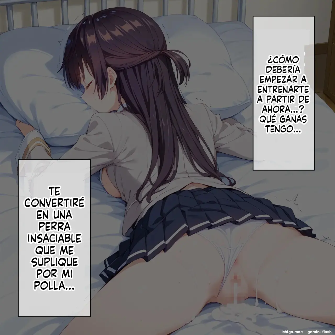 Cuii Choukyou Sareta Seito Kai Zenin Netorare Haramase (Spanish) MTL capítulo 1 página 48